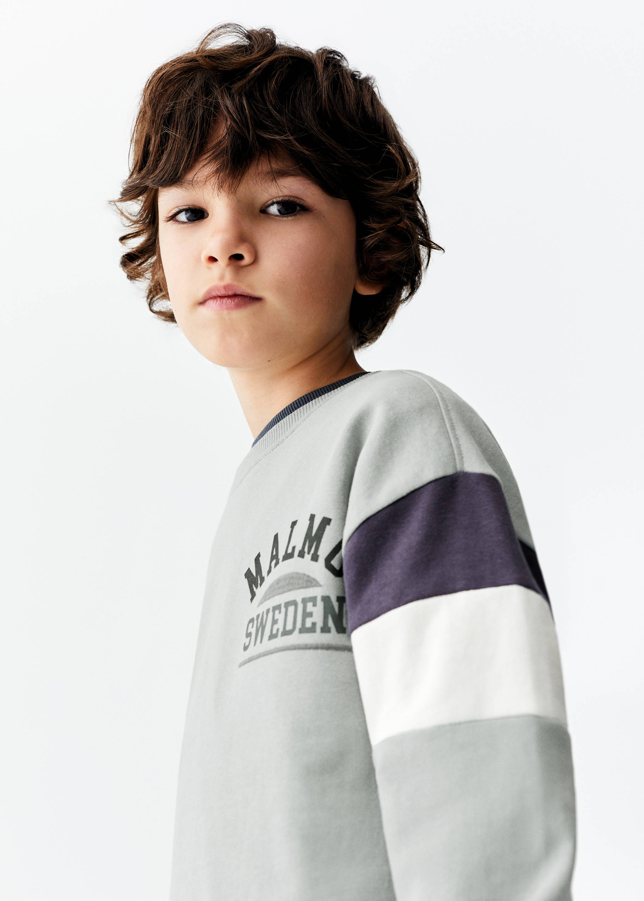 印花棉质T恤衫 - null