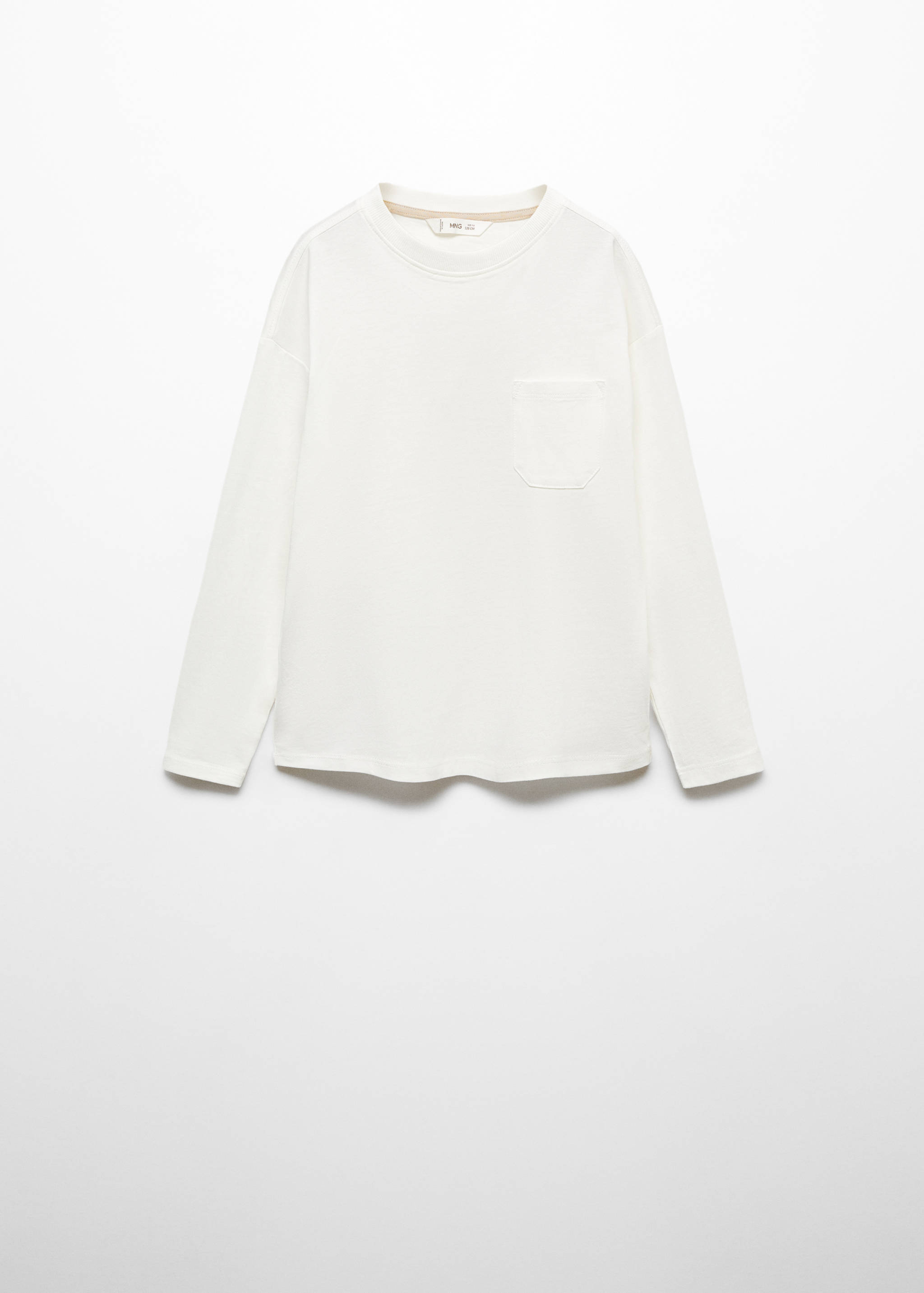 Long sleeve cotton t-shirt - Article without model