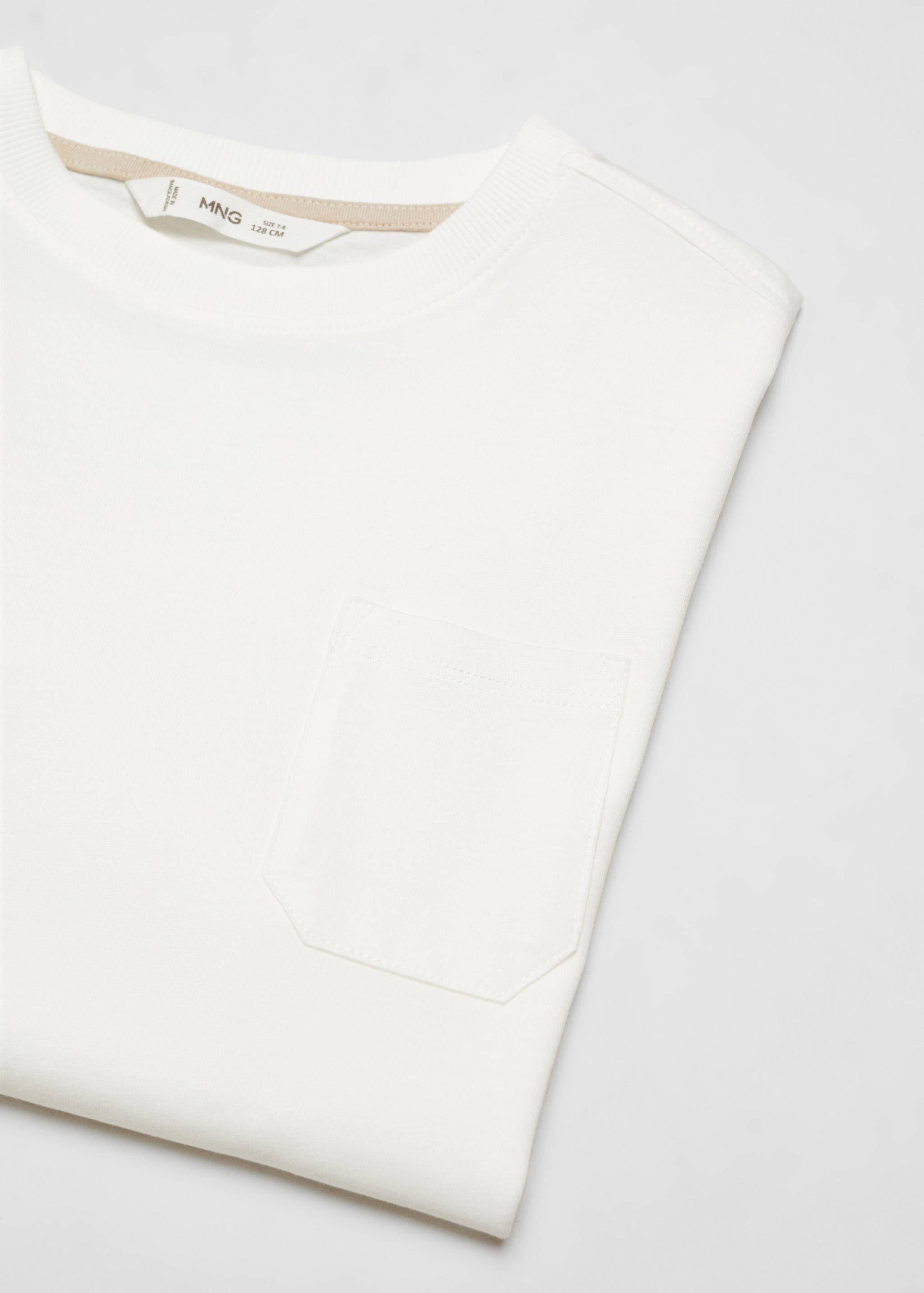 Long sleeve cotton t-shirt - Details of the article 8