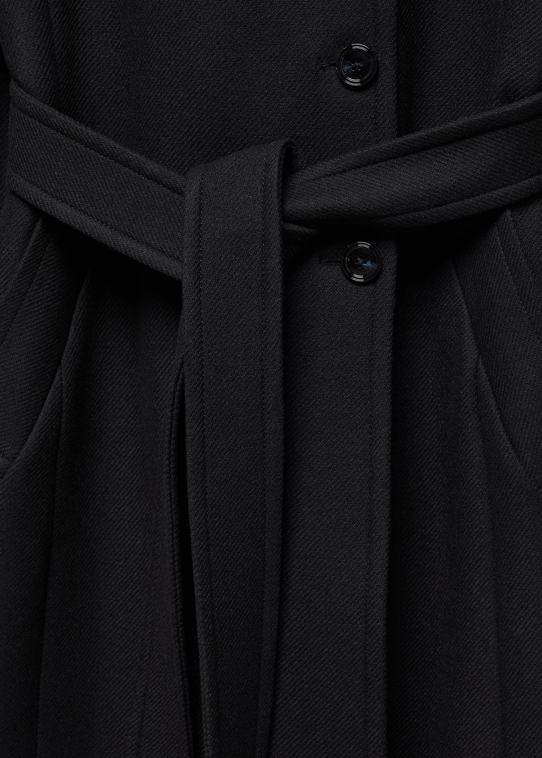 Abrigo lana Manteco cinturón - Detalle del artículo 8