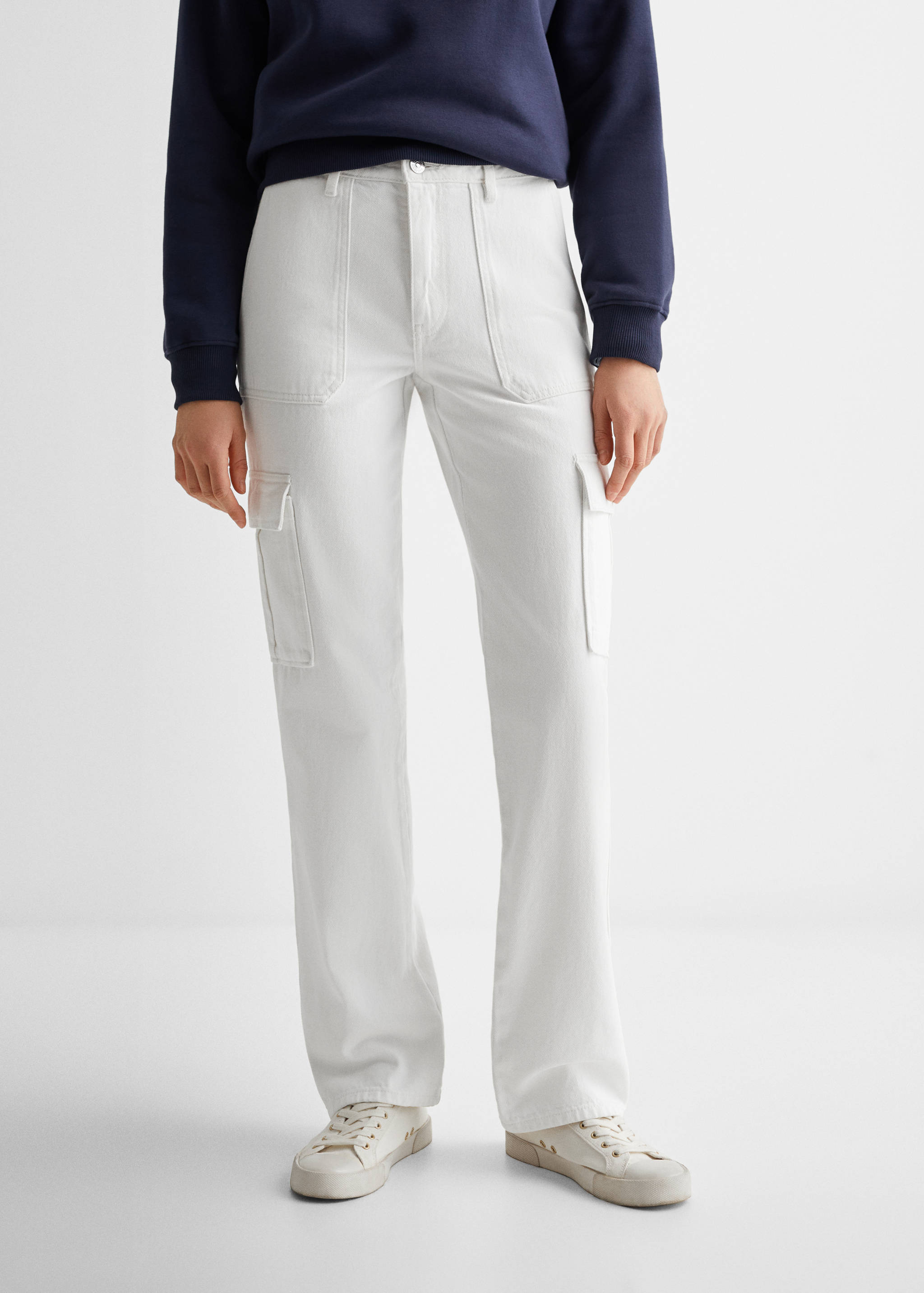 Straight-fit cargo jeans - Details of the article 6