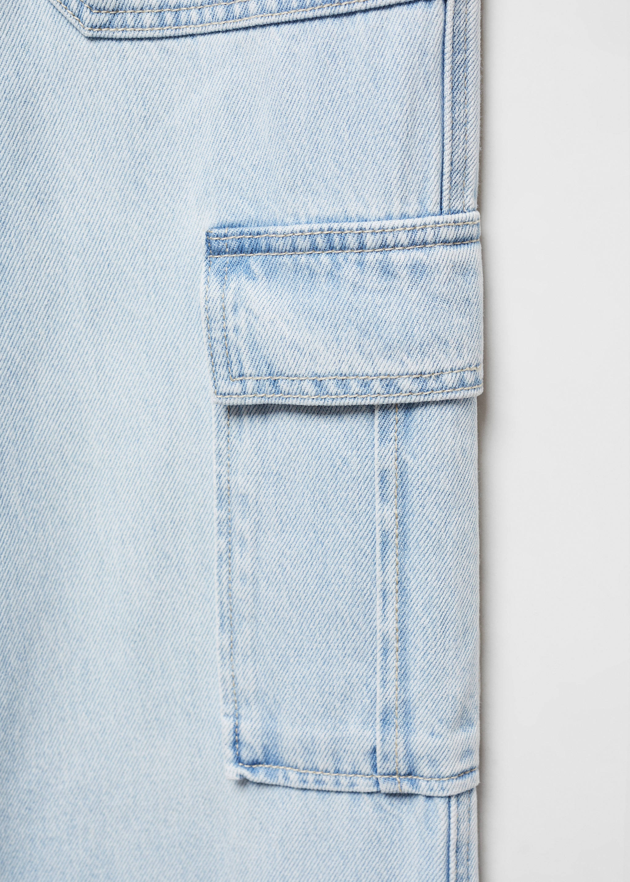 Straight-fit cargo jeans - Details of the article 8