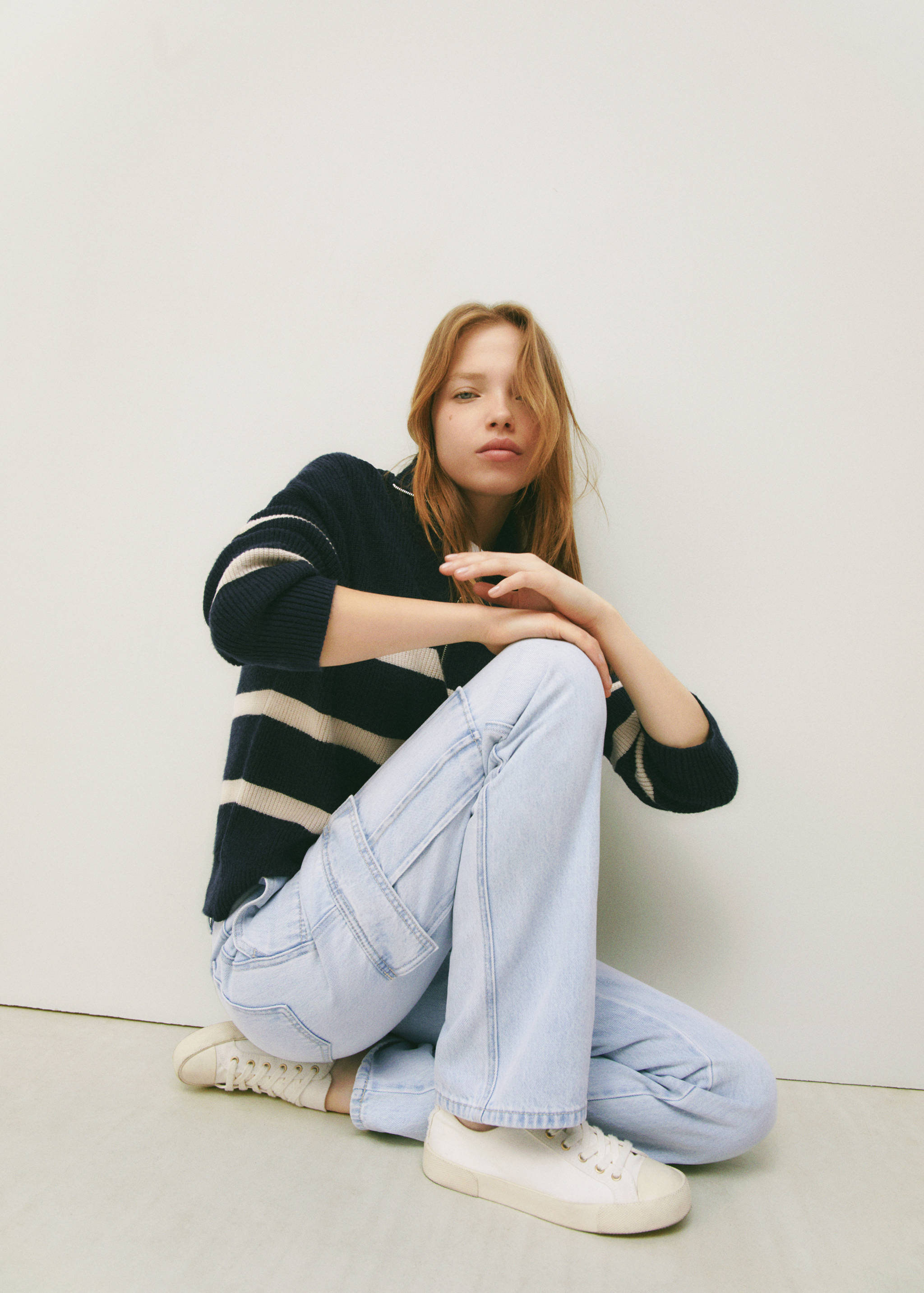 Straight-fit cargo jeans - Details of the article 5