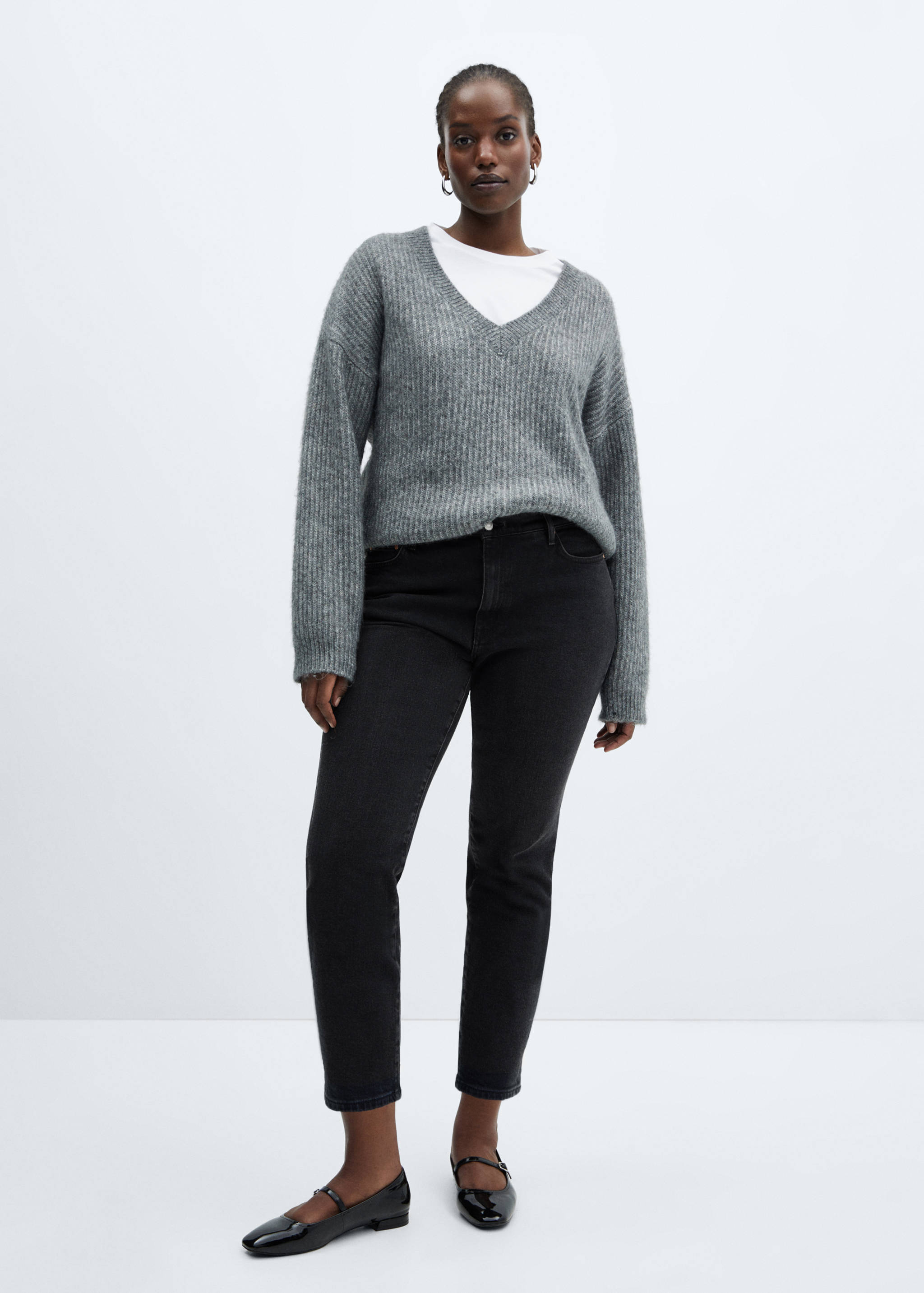 Укороченные джинсы slim Claudia - Деталь изделия 3