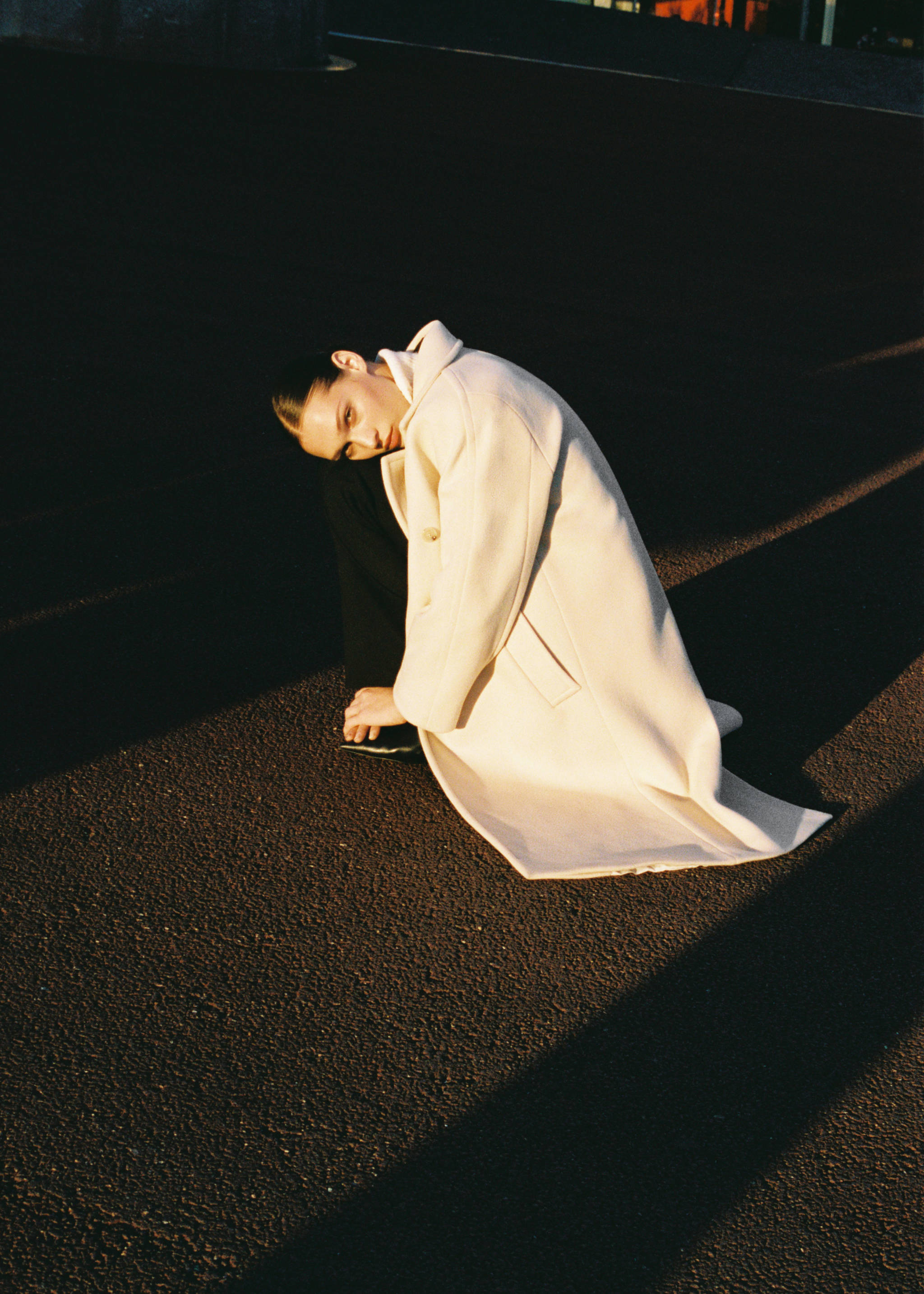 Manteco wool coat with lapels - Details of the article 9