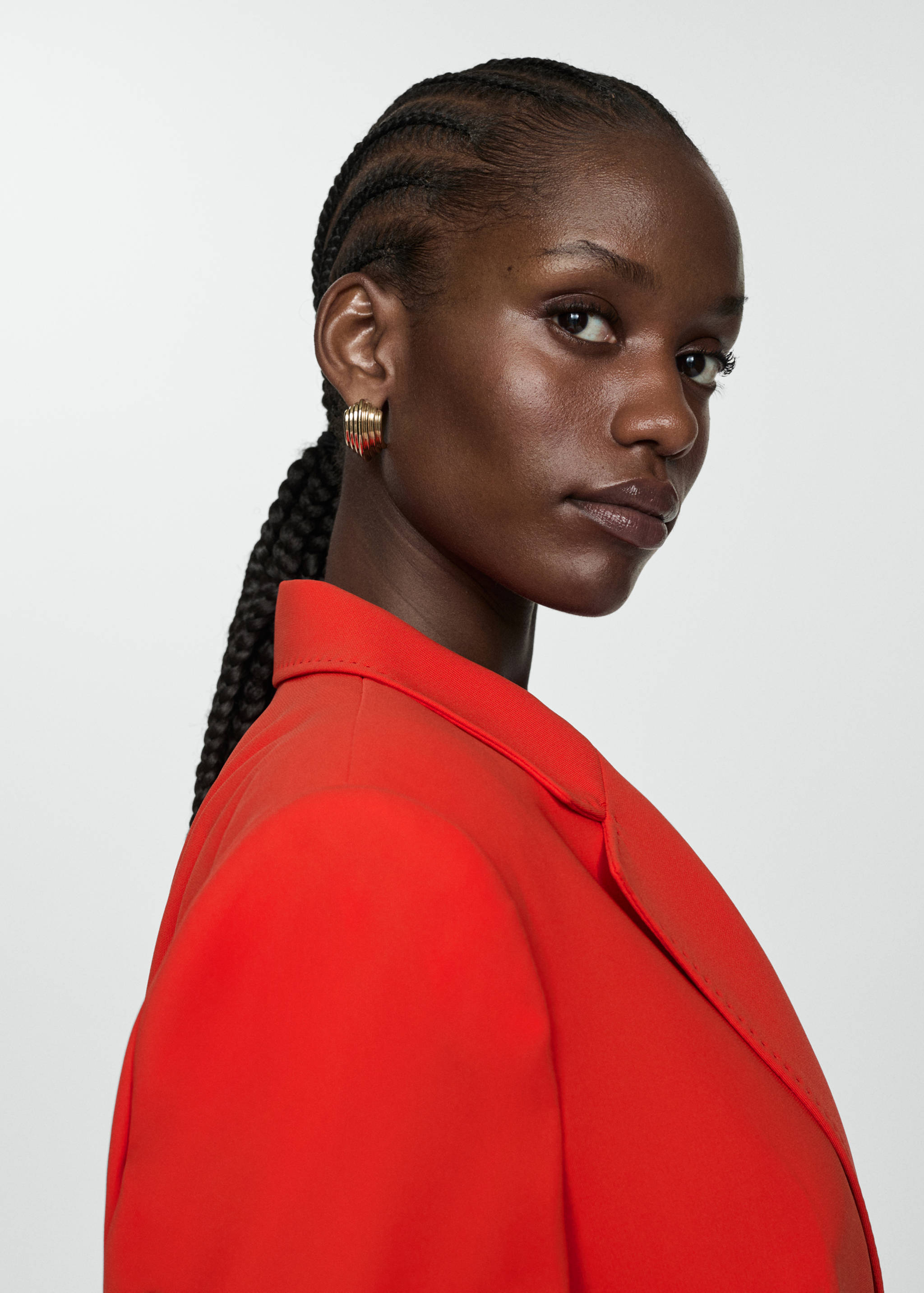 Straight-fit suit jacket - Details of the article 4