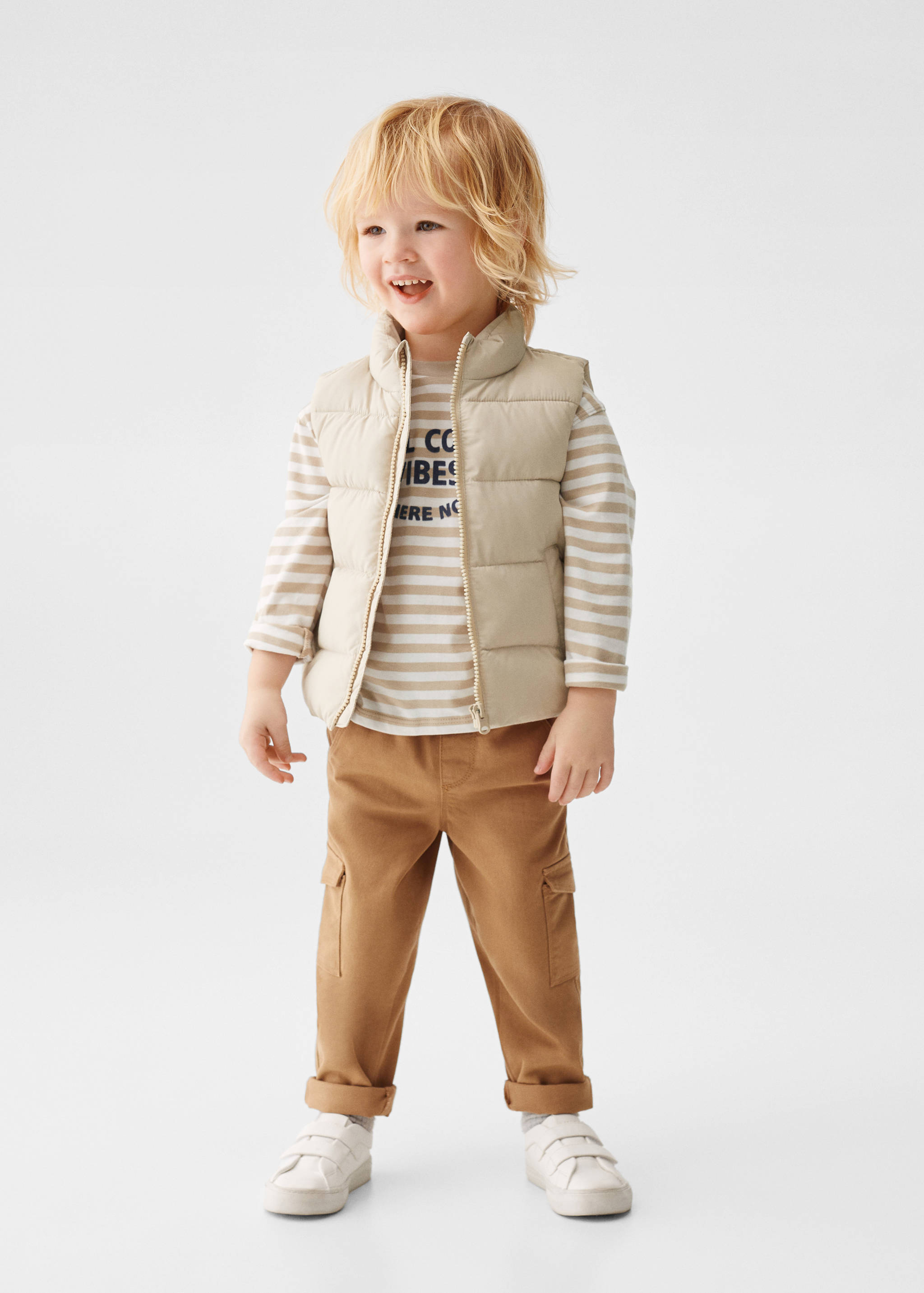 Gilet matelassé - Plan général