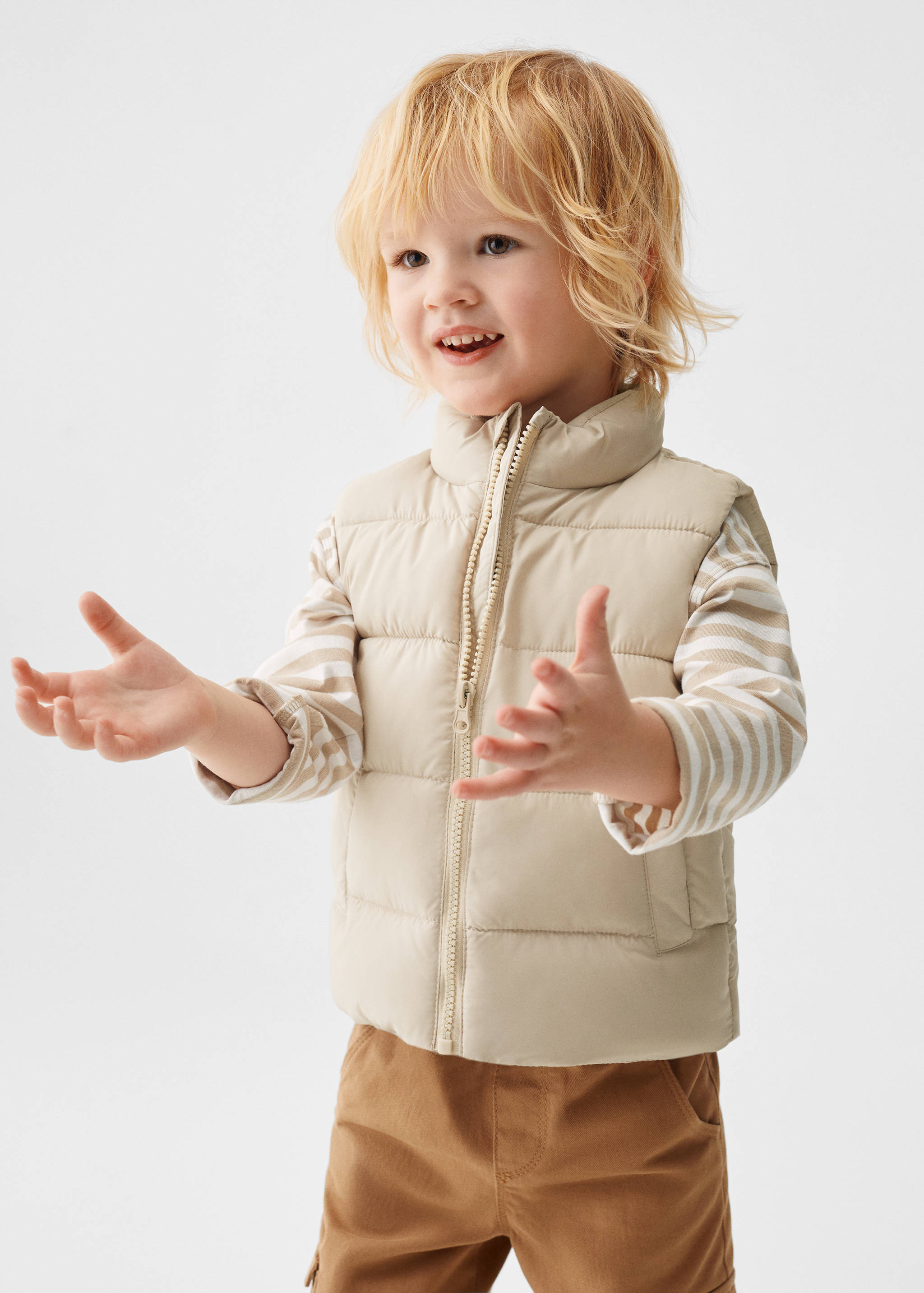 Gilet matelassé - Plan moyen