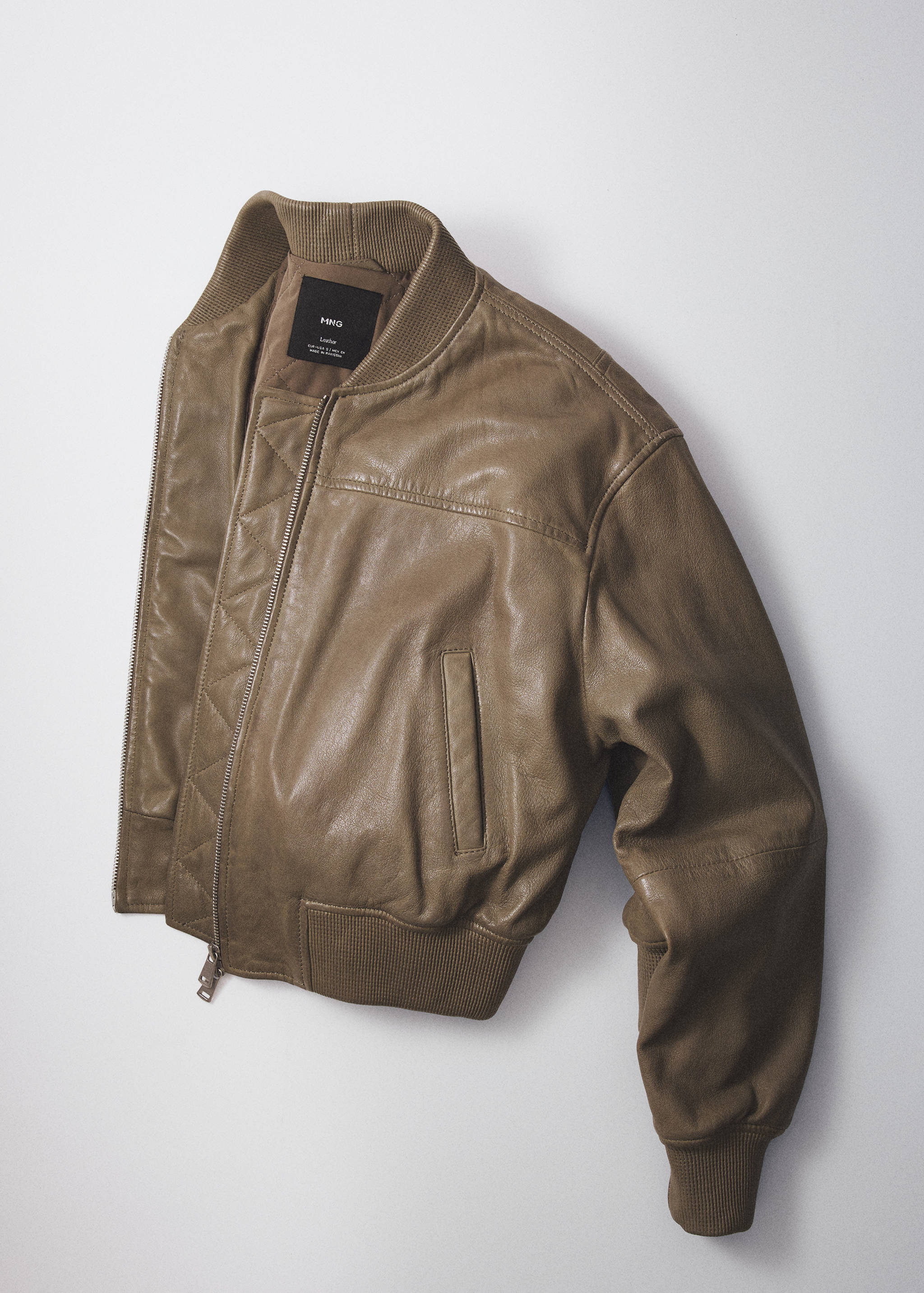 Leren bomberjack - Detail van het artikel 9