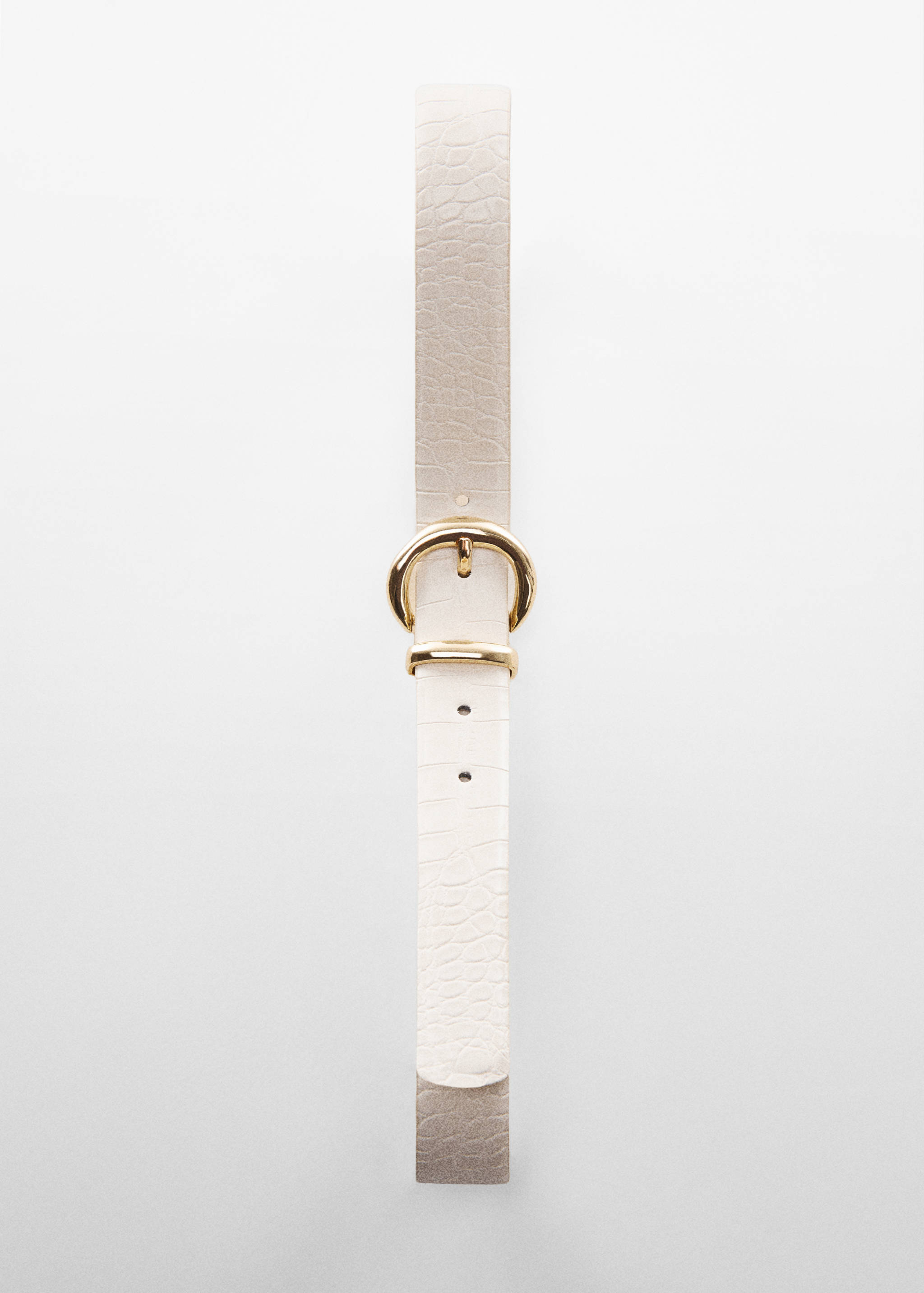 Animal print effect belt - Details of the article 2