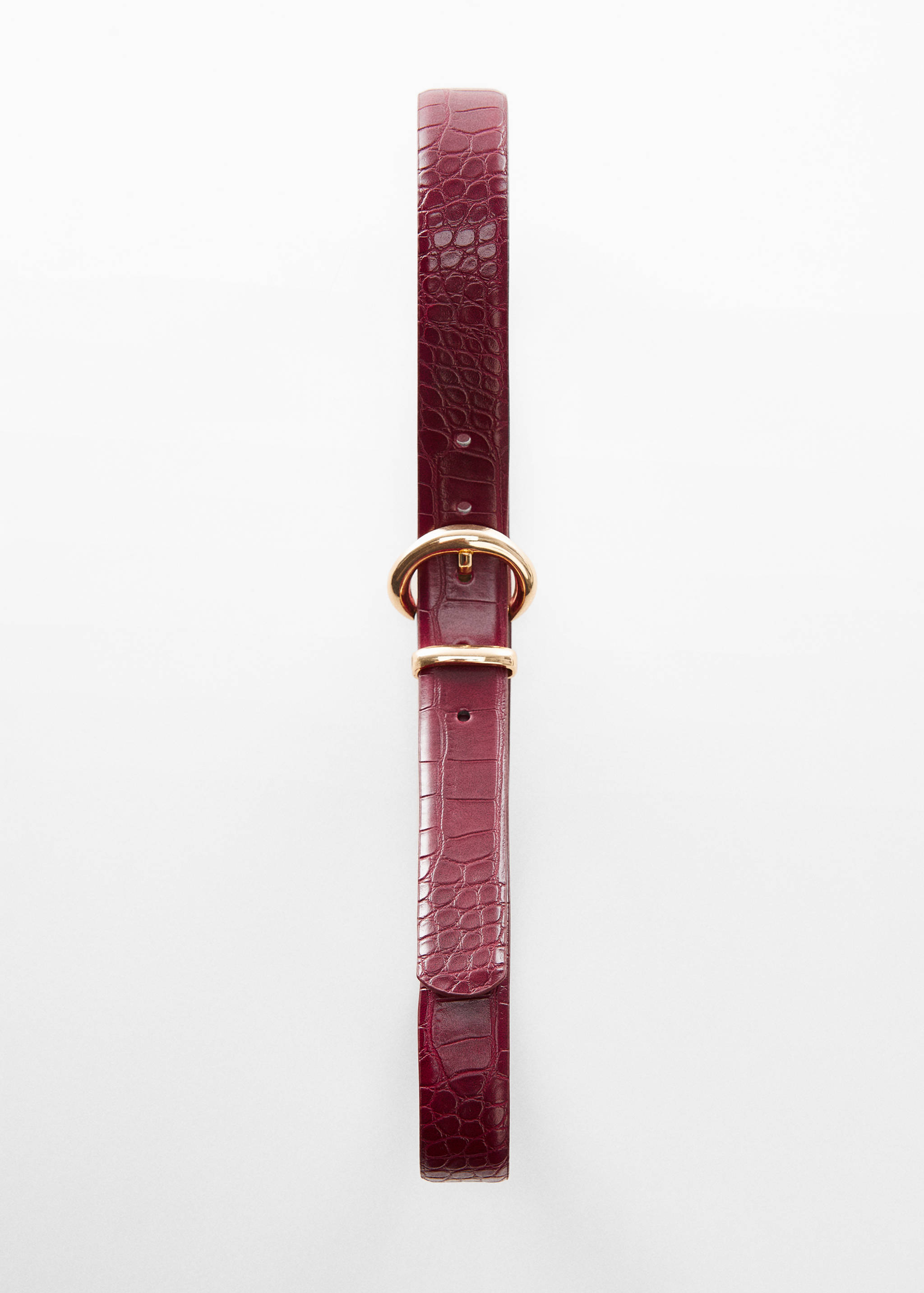 Animal print effect belt - Details of the article 2