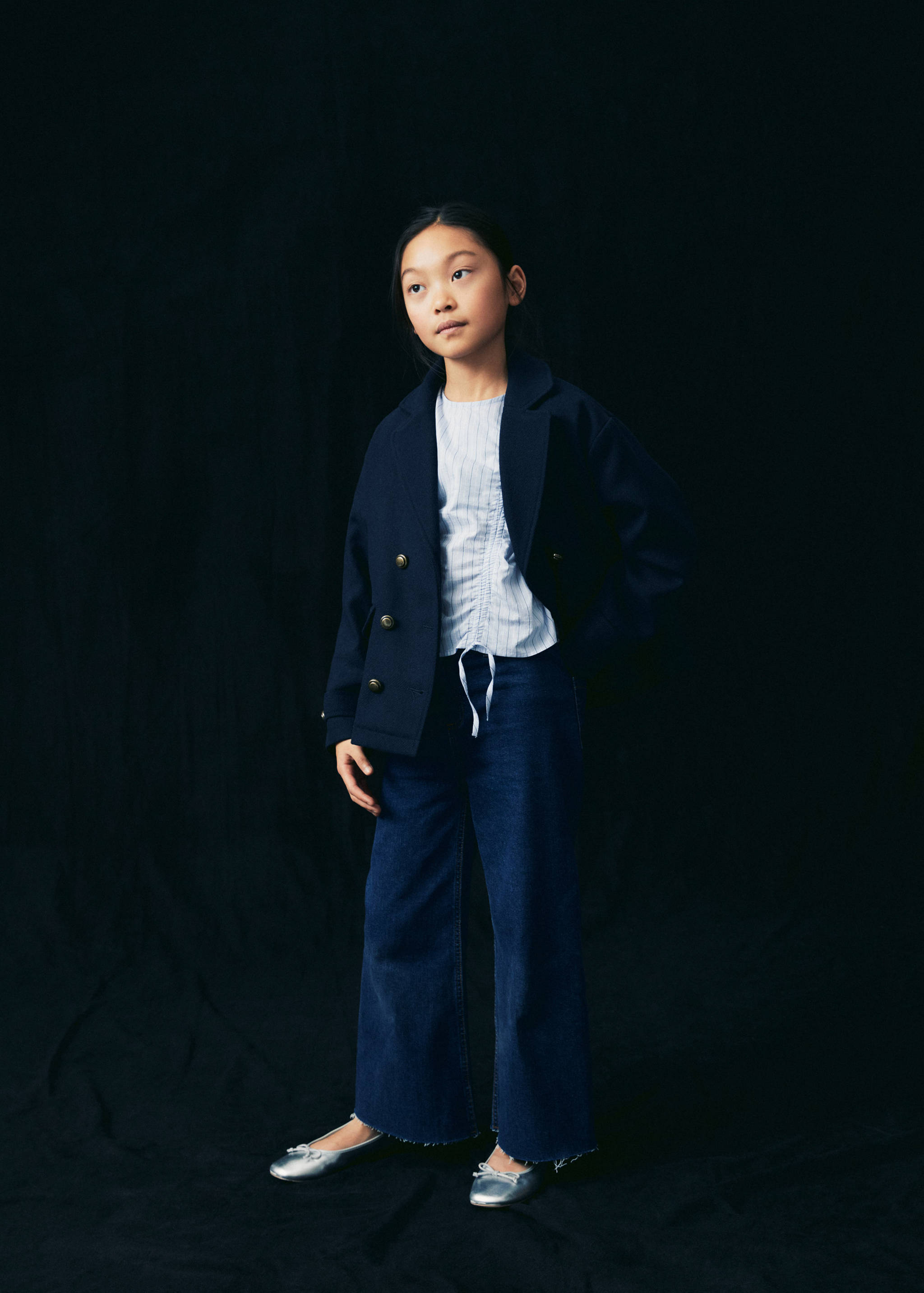 Jupe-culotte jean taille haute - Détail de l'article 5