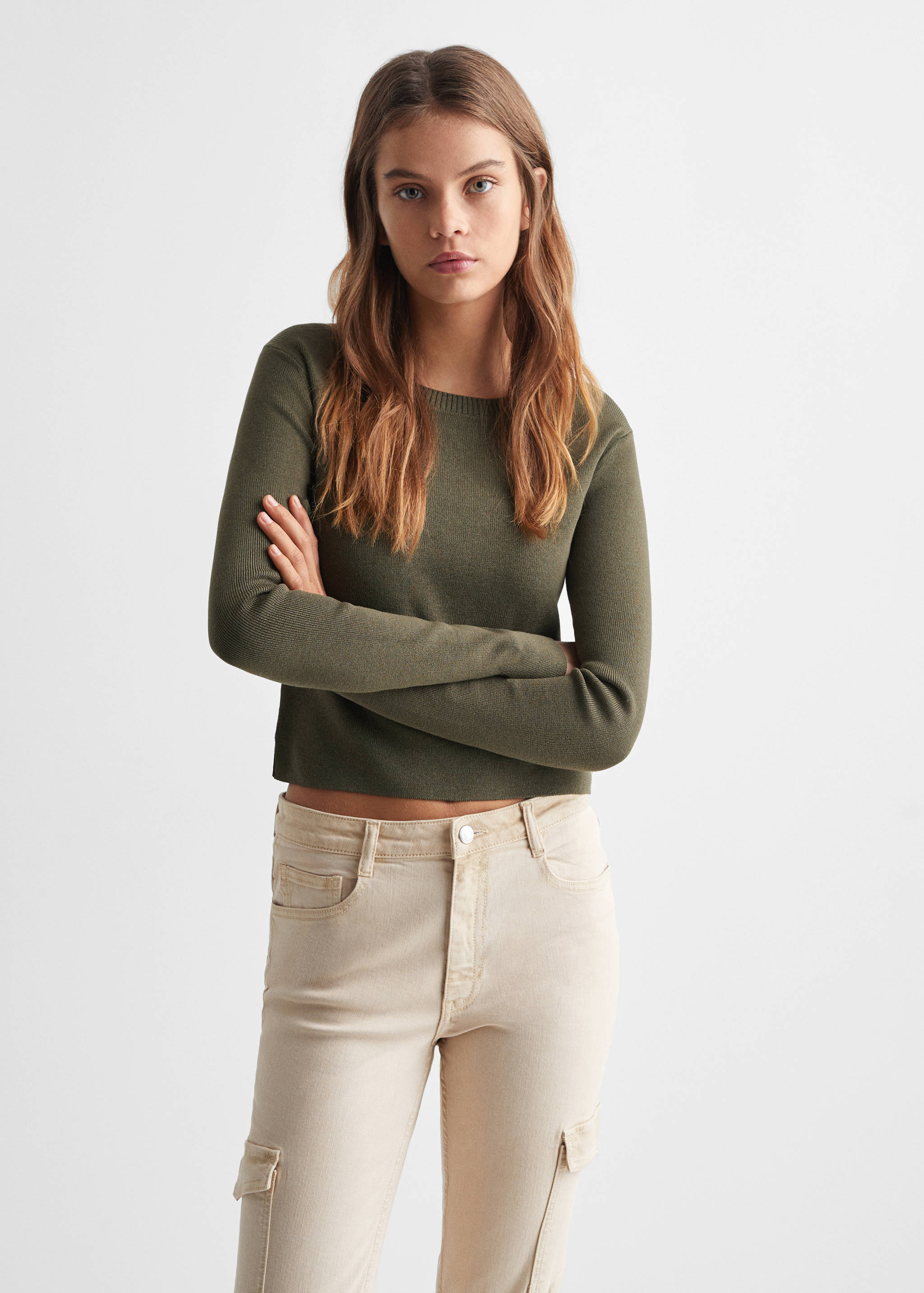 Fine-knit sweater - Medium plane