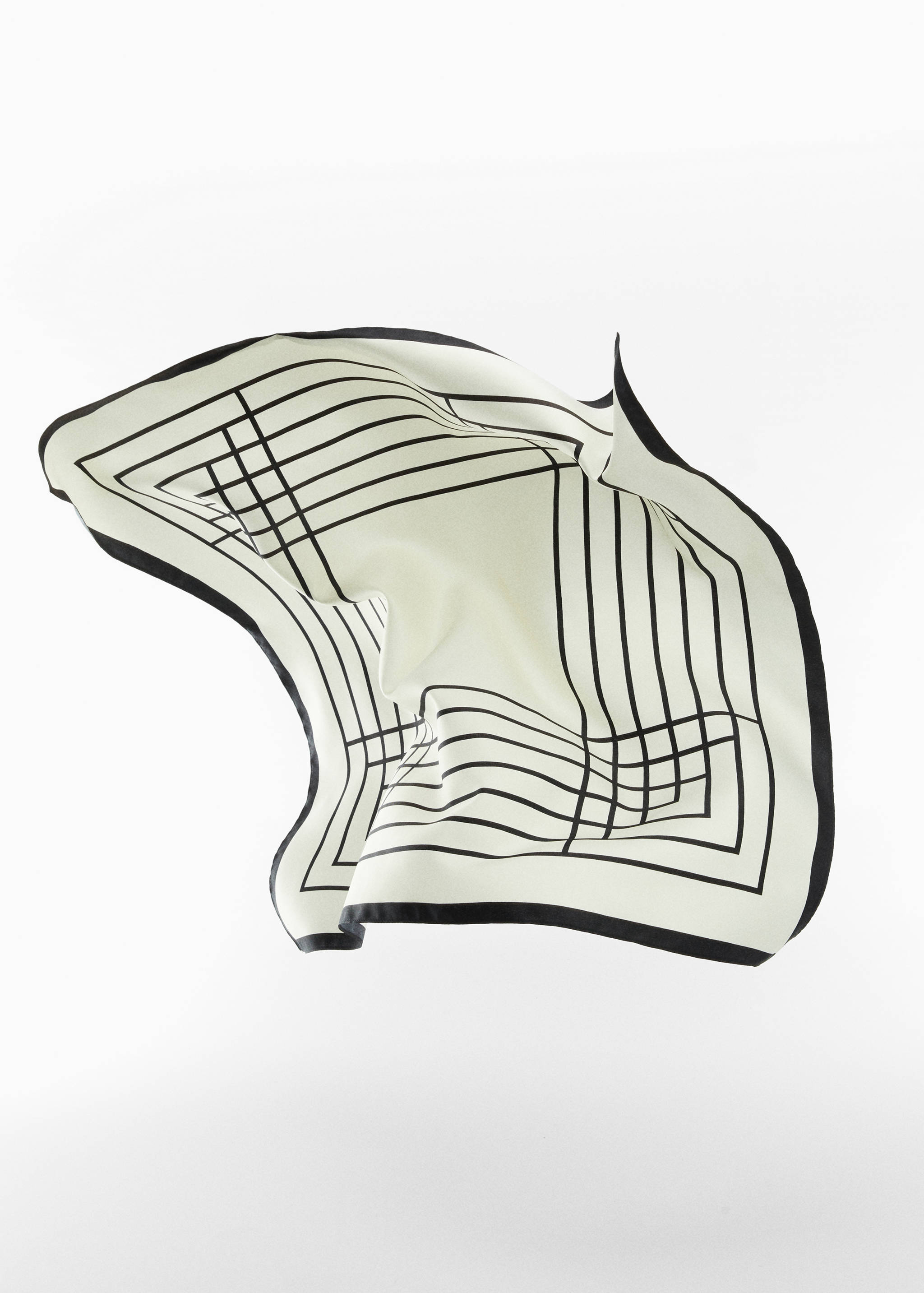 Foulard imprimé géométrique - Détail de l'article 2