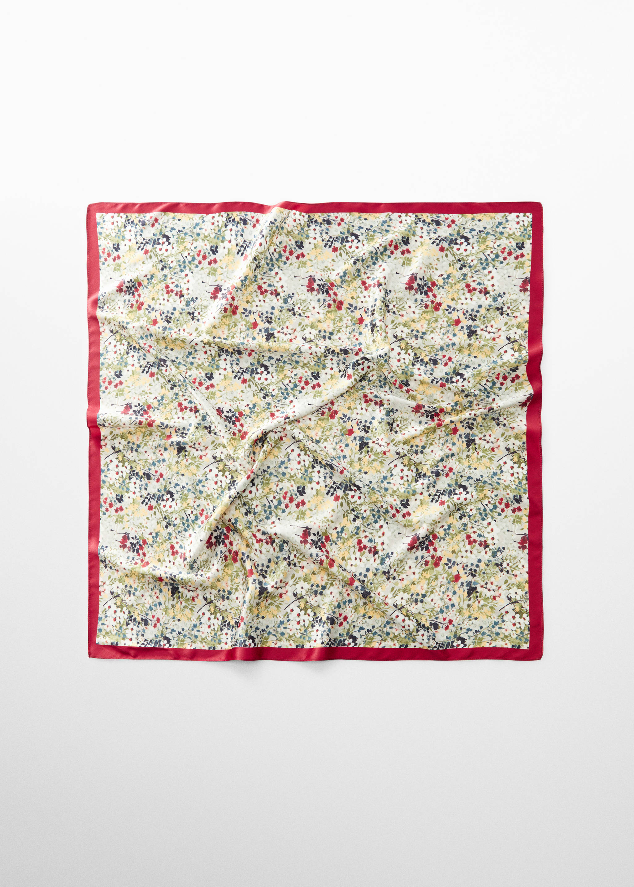 Floral print scarf - Article without model