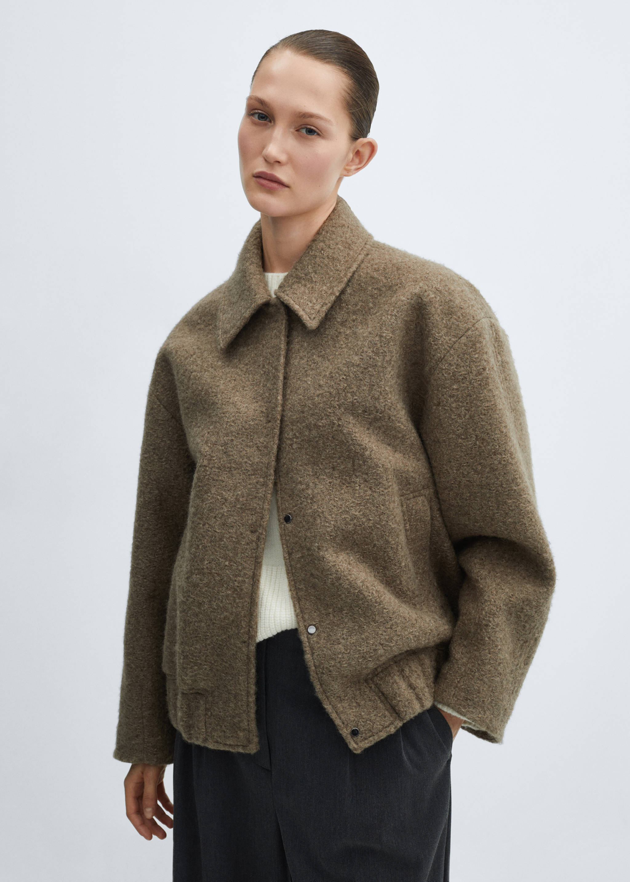 Oversized bomber jacket - Medium plane