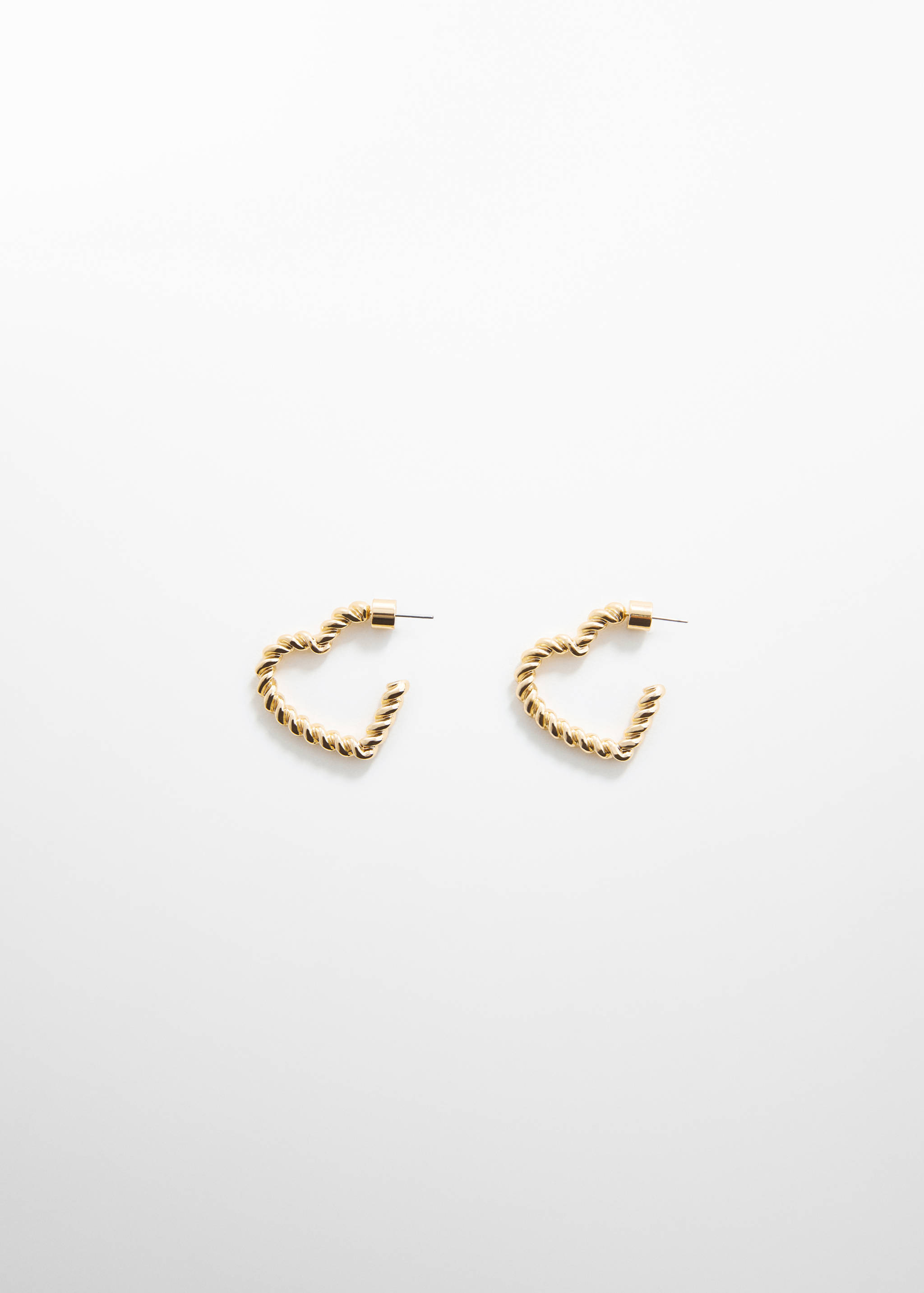 Heart-shape earrings - Article without model