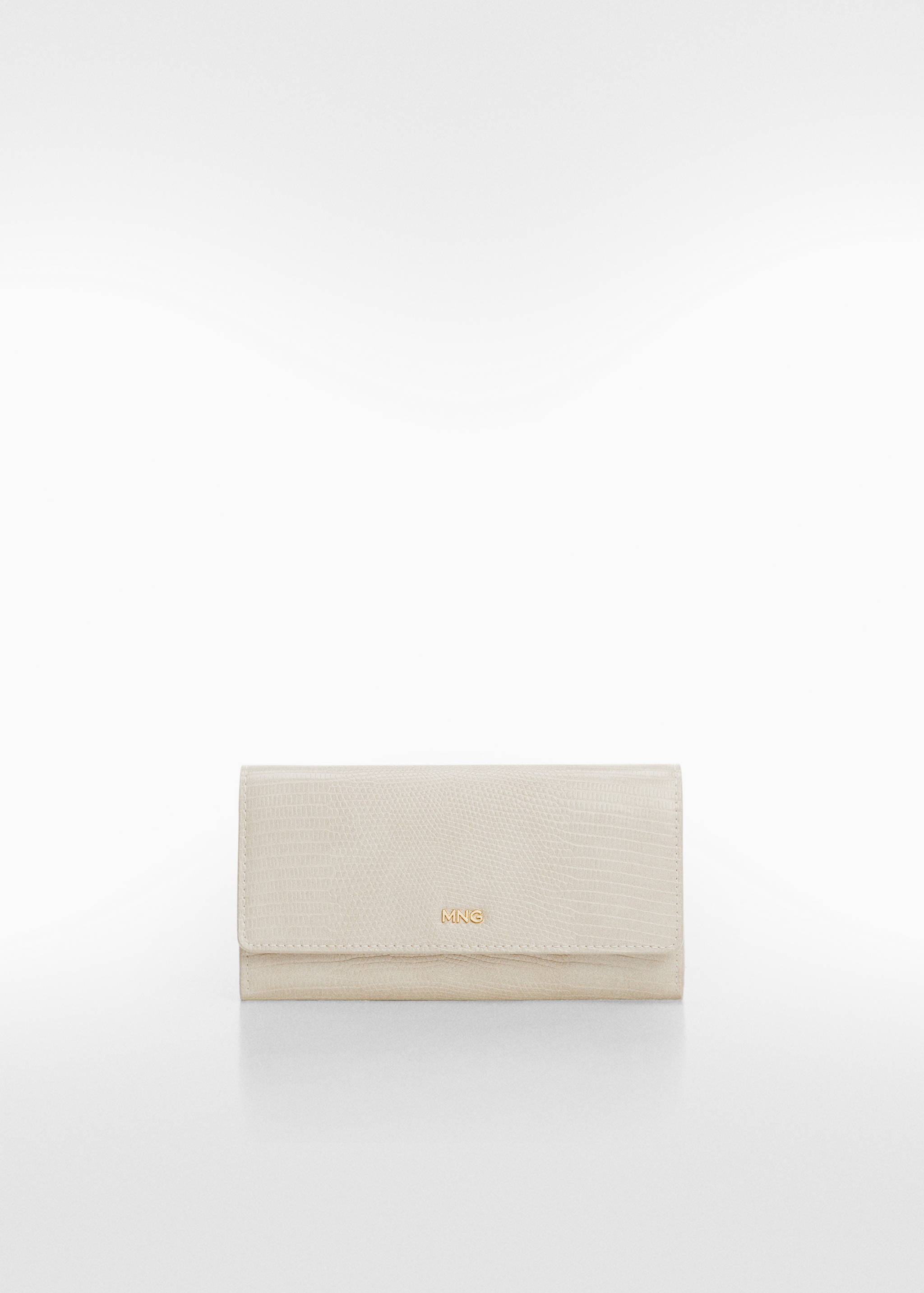 Гаманець з ефектом зміїної шкіри - Товар без моделі