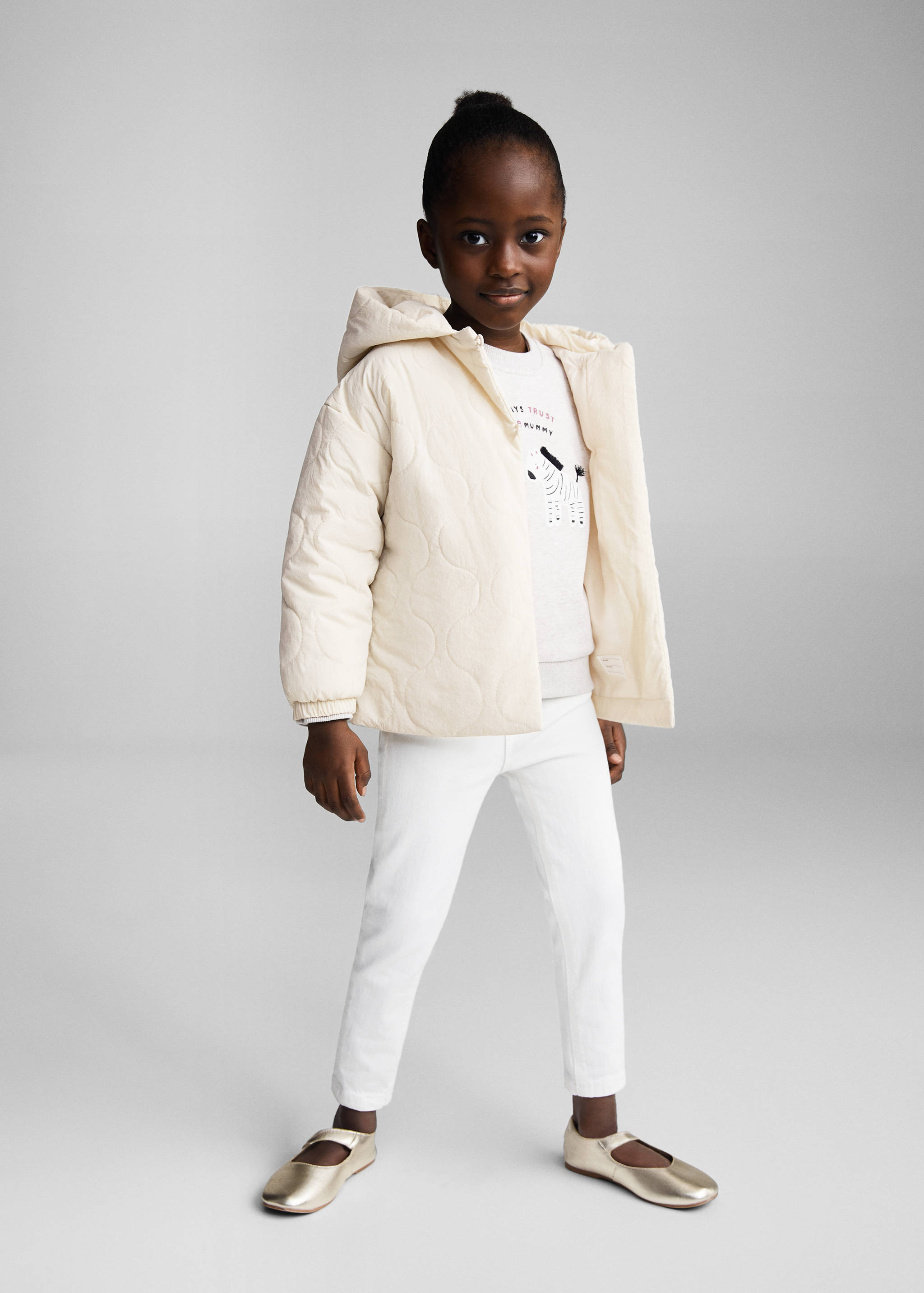 Стёганая куртка - Общий план