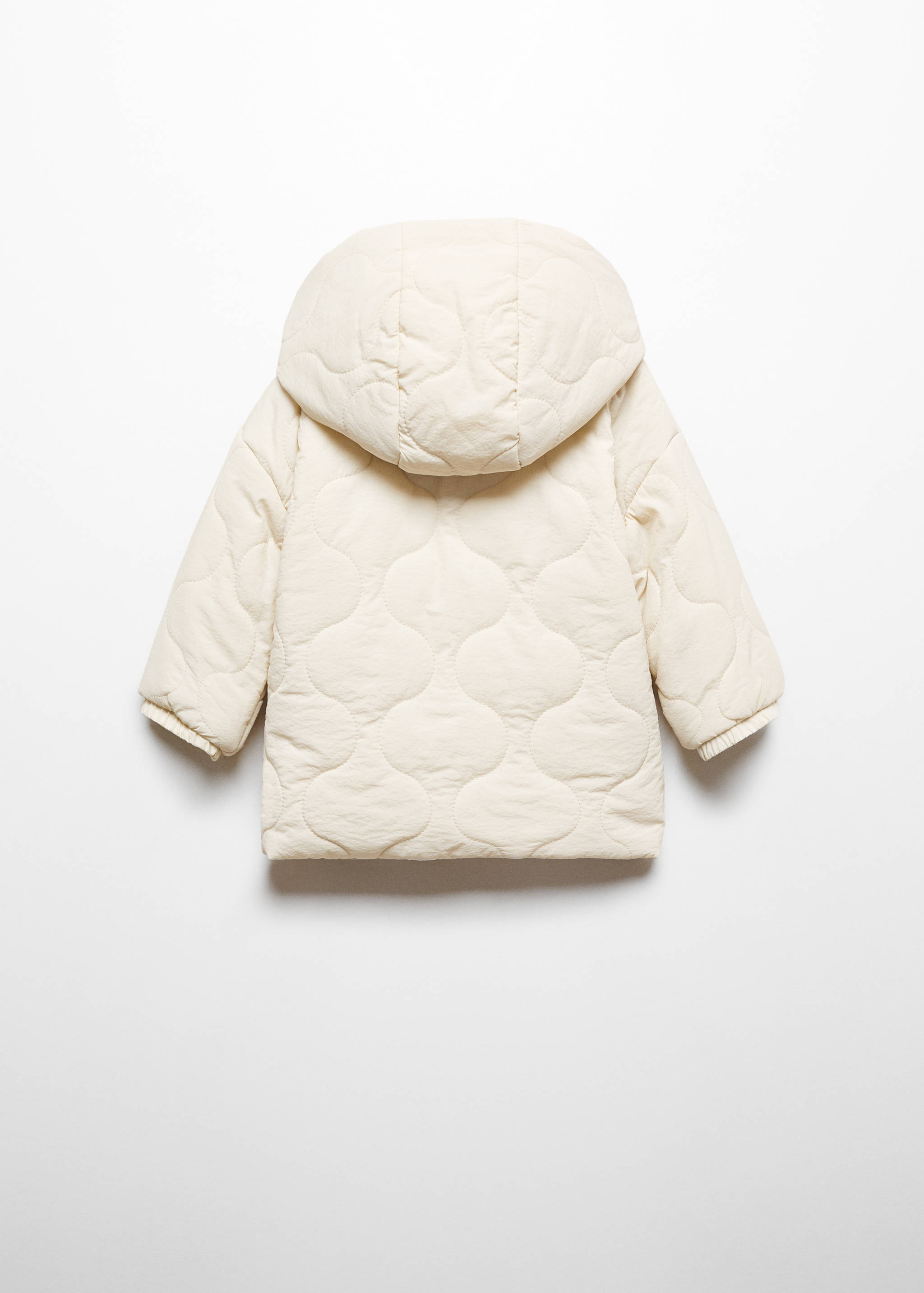 Стёганая куртка - Обратная сторона изделия