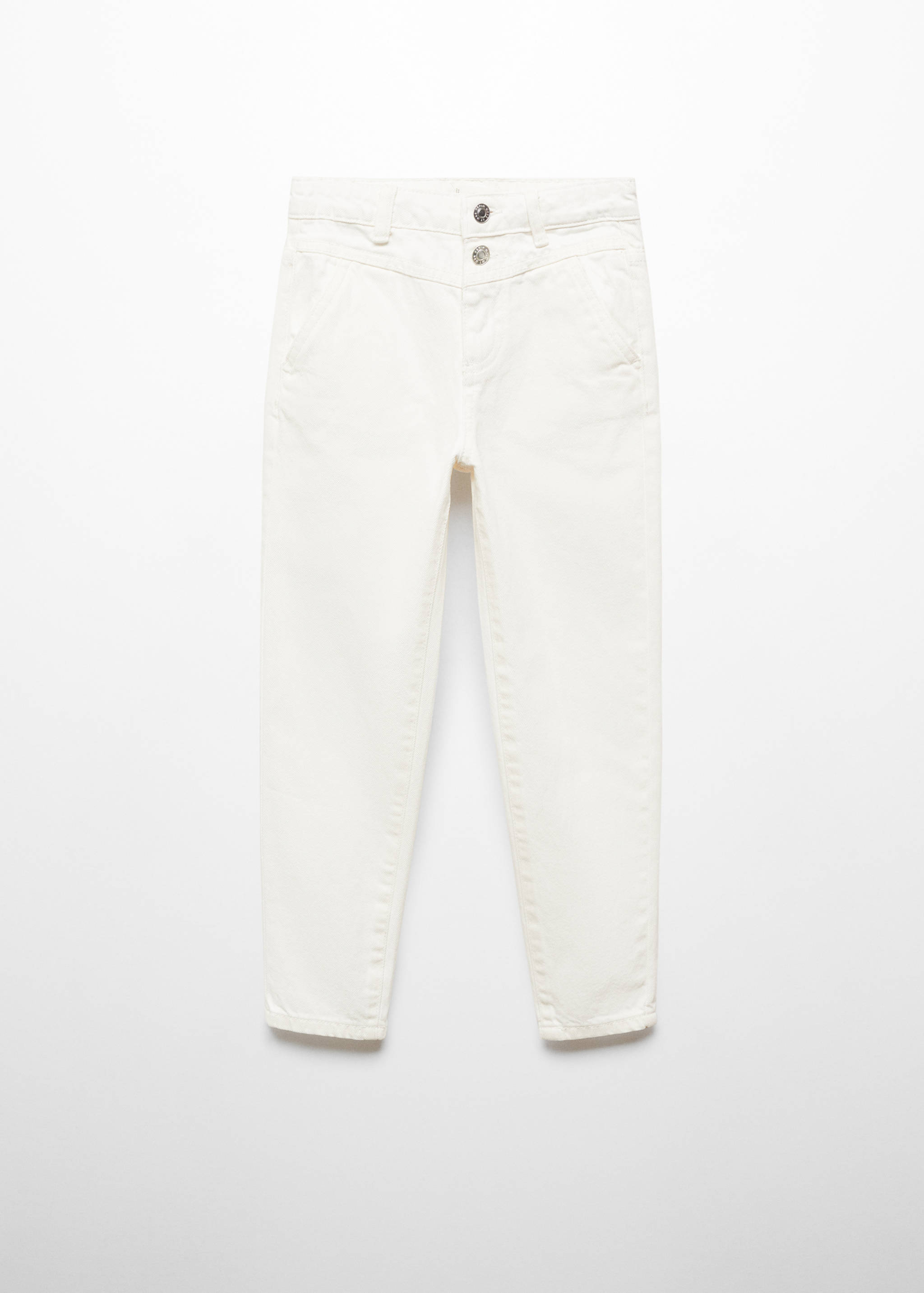 Jeans mom-fit algodón - Artículo sin modelo