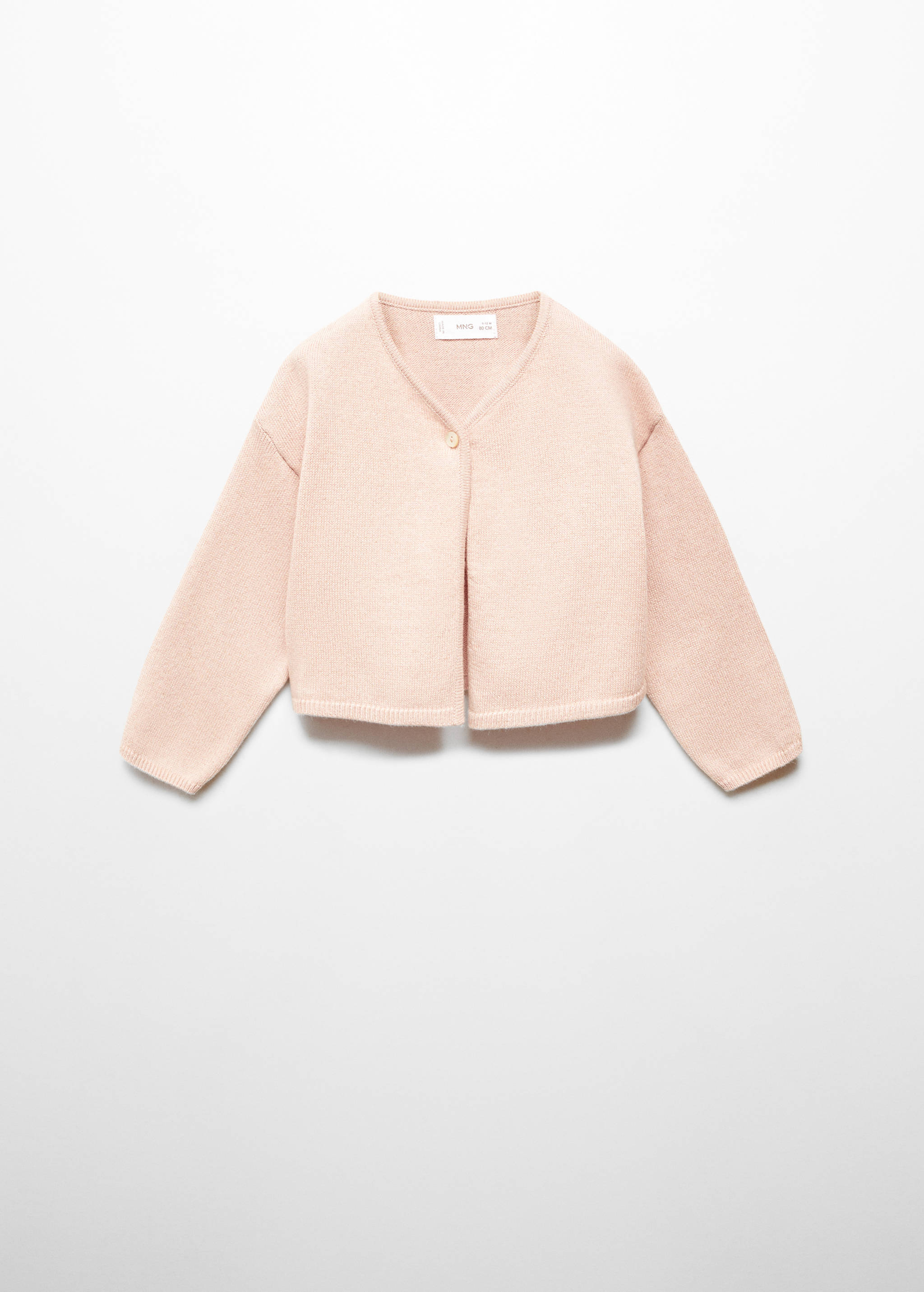 Cotton-blend cardigan - Article without model