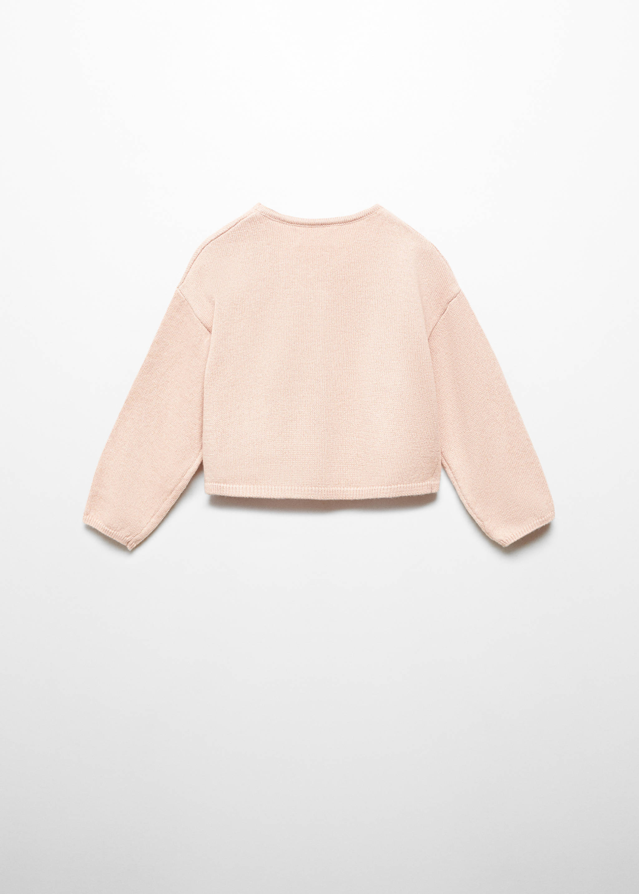 Cotton-blend cardigan - Reverse of the article