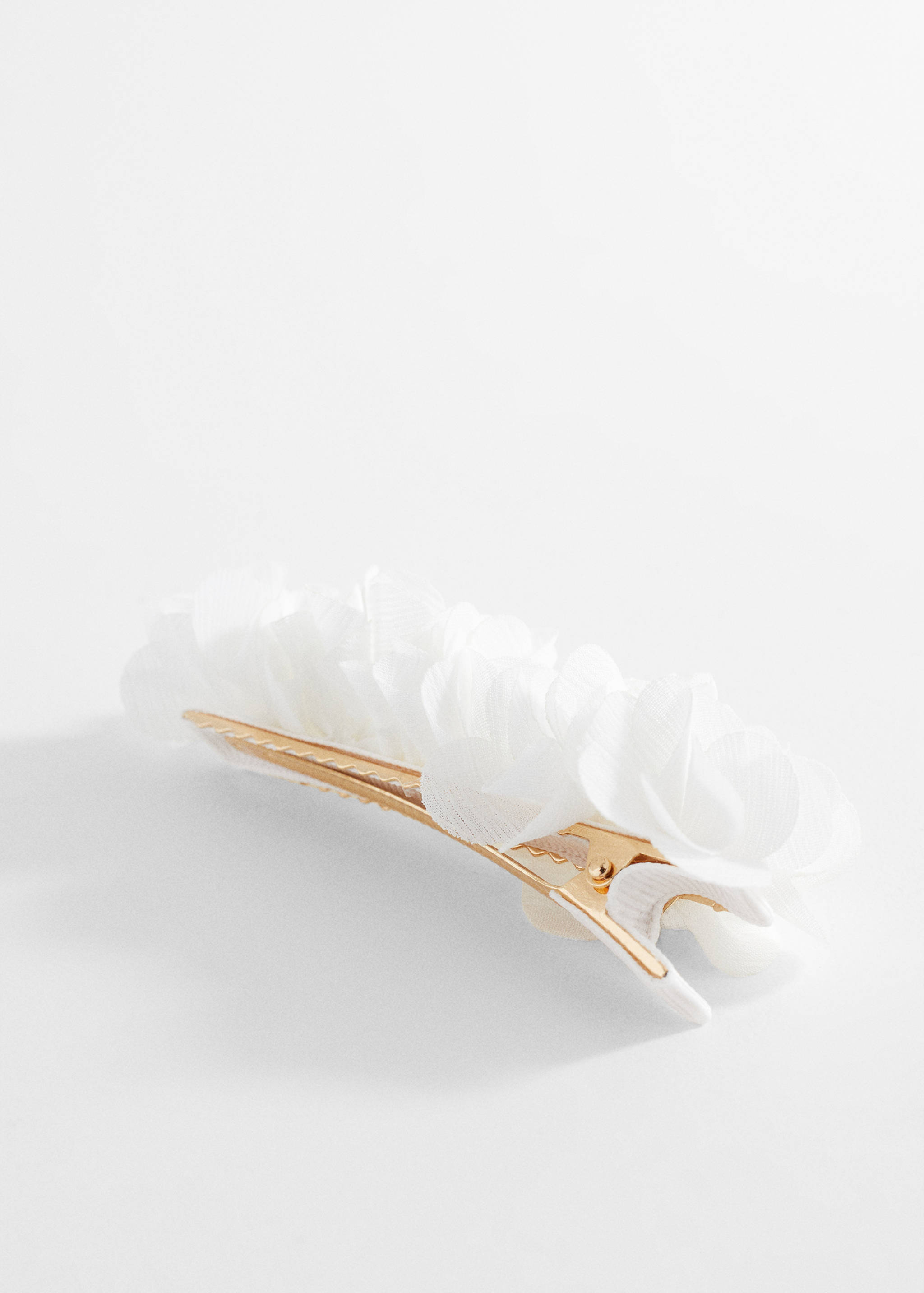 Barrette à cheveux fleurs - Détail de l'article 1