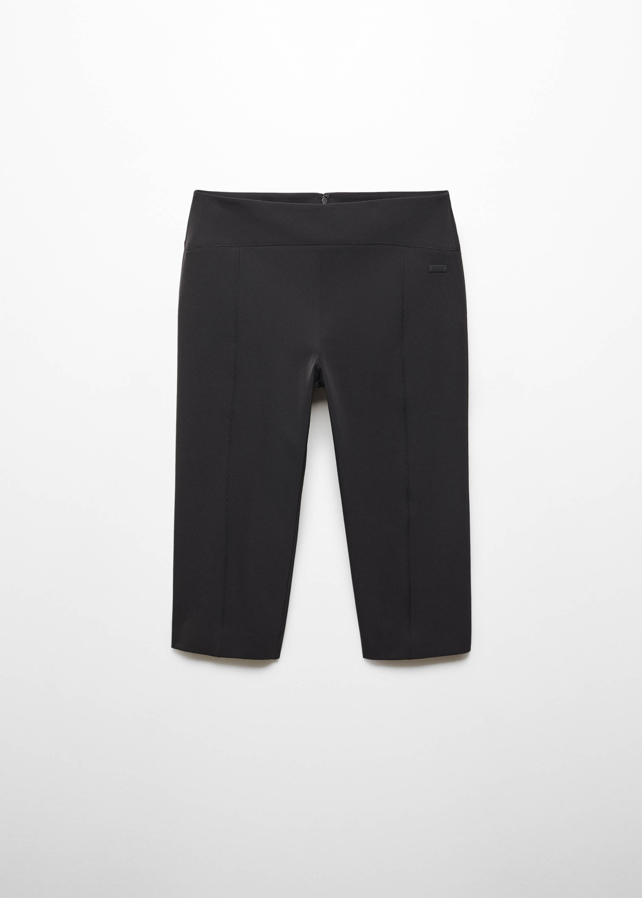 Capri trousers with decorative seams - Article without model