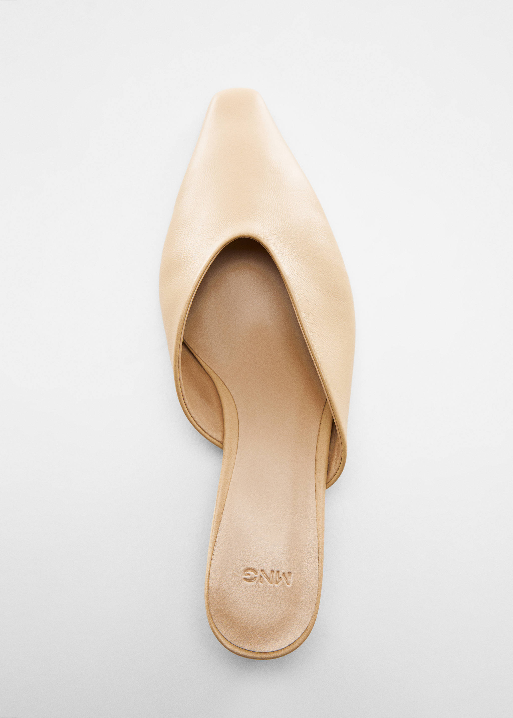 Pointed toe leather shoes - Details of the article 5