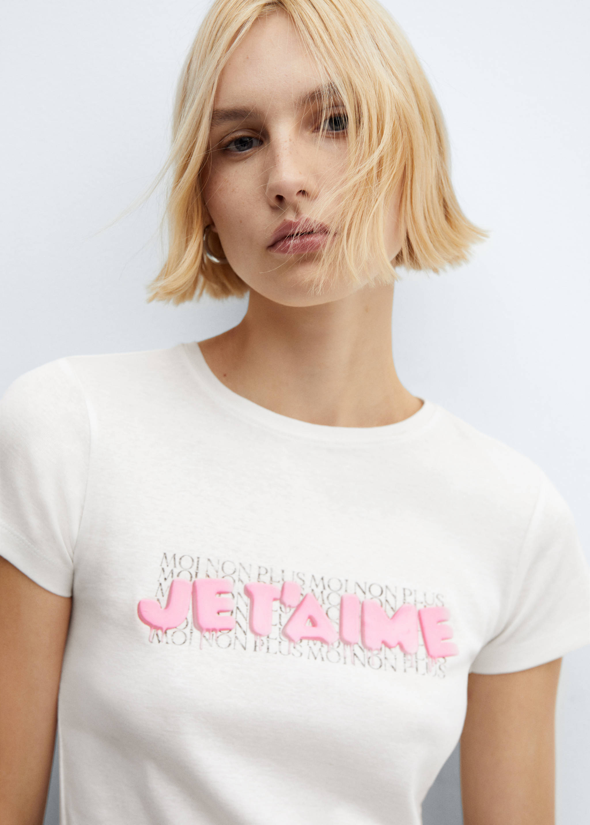 Camiseta algodón mensaje - Detalle del artículo 1
