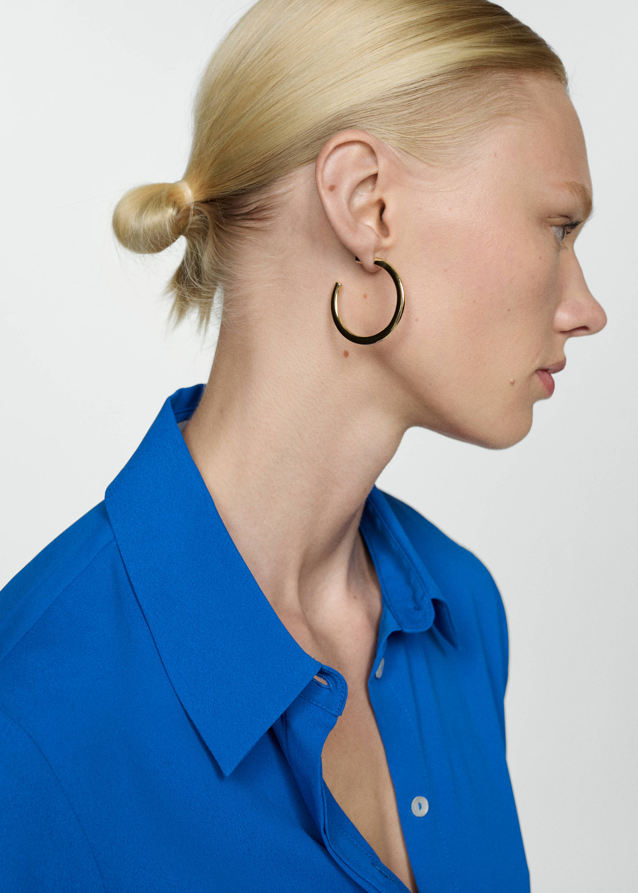 Fließendes Regular Fit-Hemd - Detail des Artikels 1