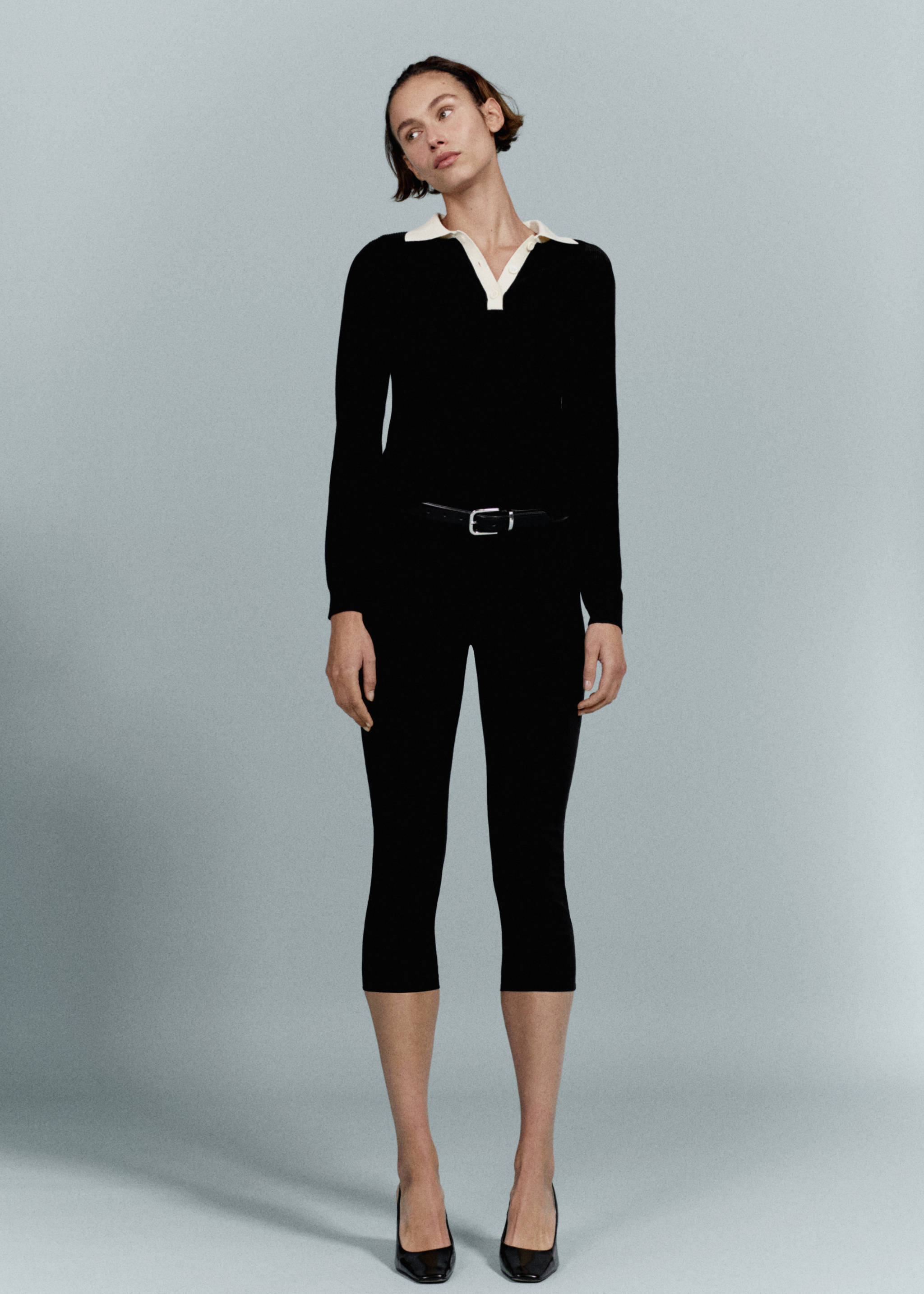 Pull-over maille col polo - Détail de l'article 6