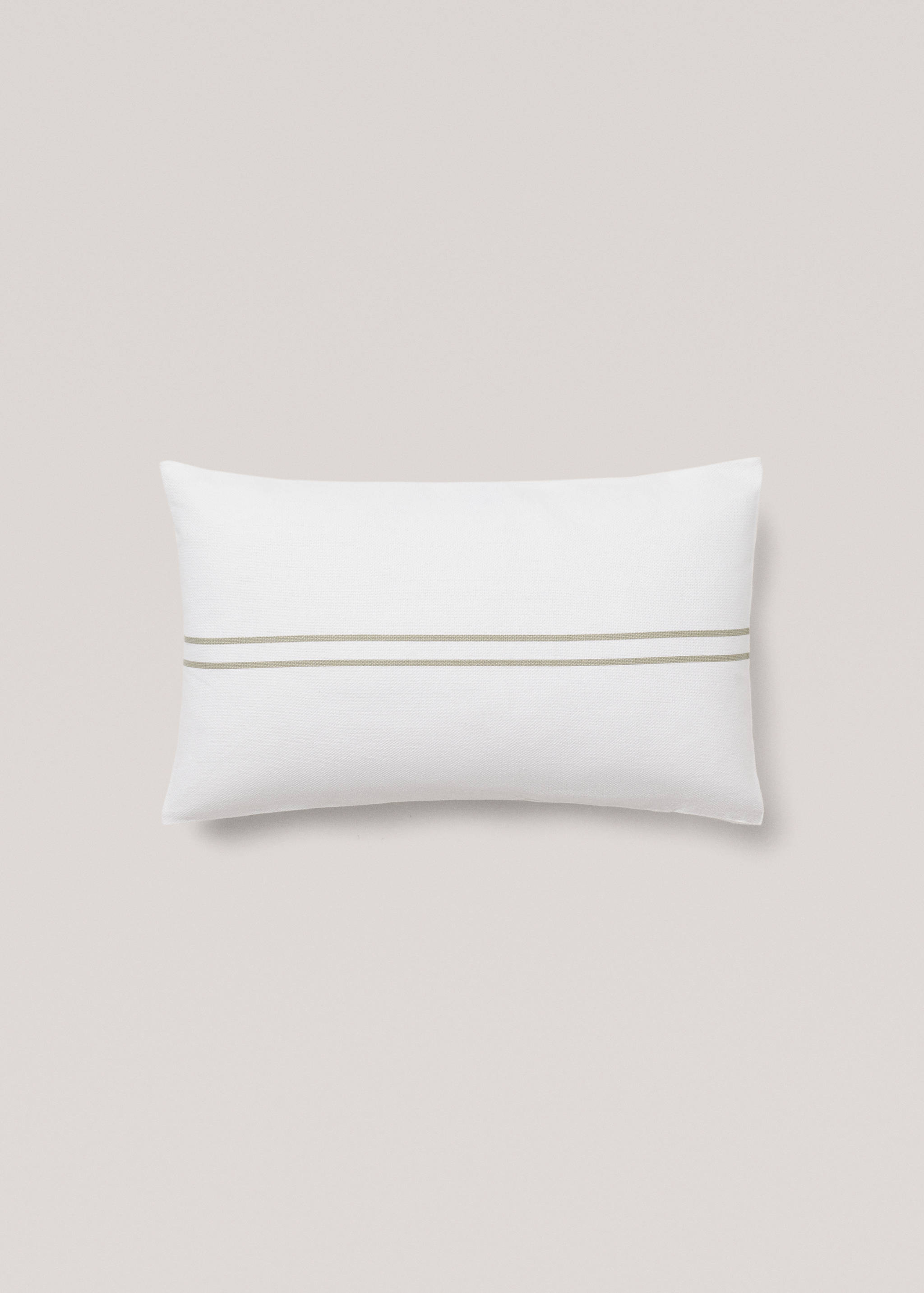 Stripes cotton cushion case 30x50cm - Article without model