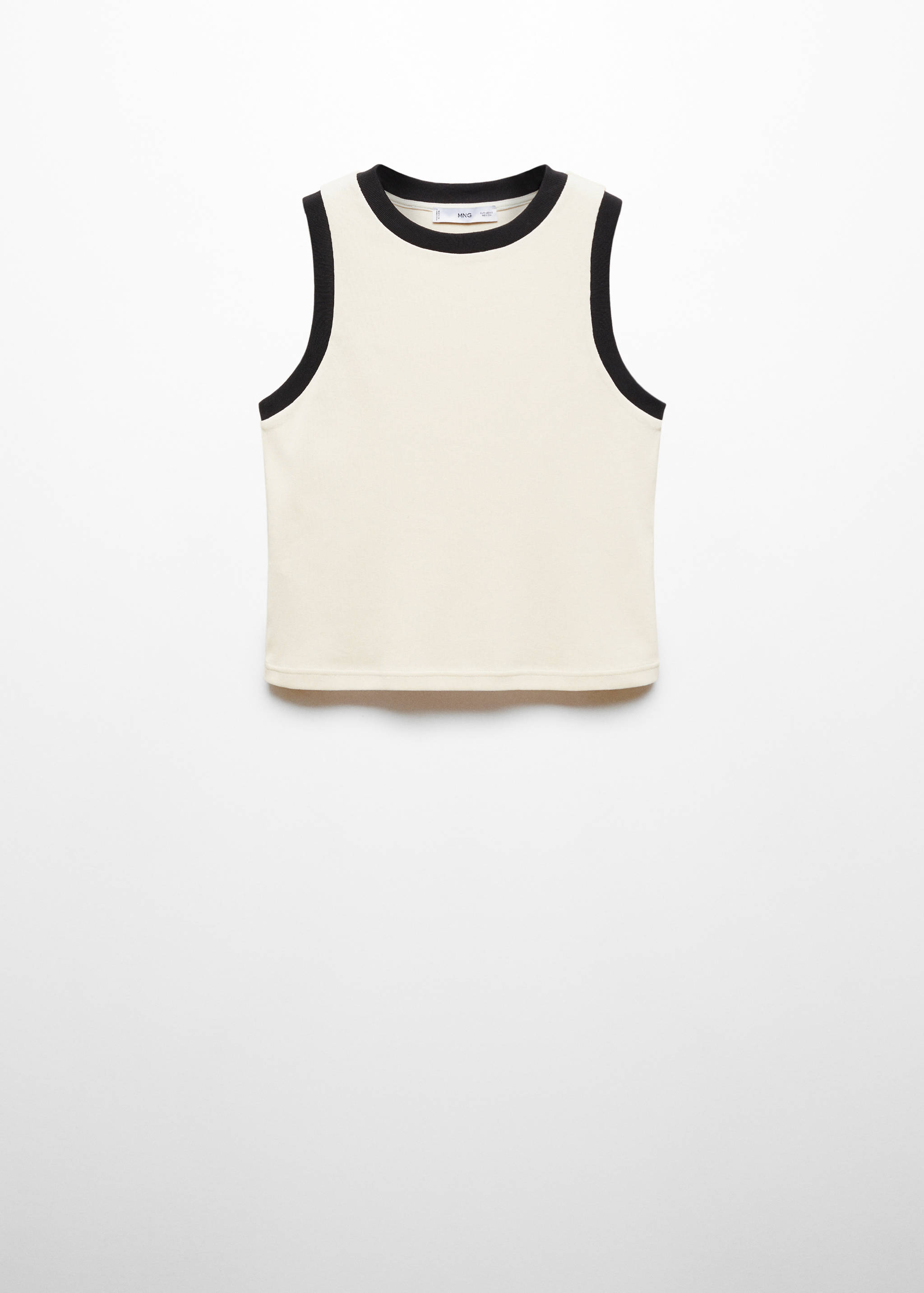 Top liserés contrastants - Article sans modèle