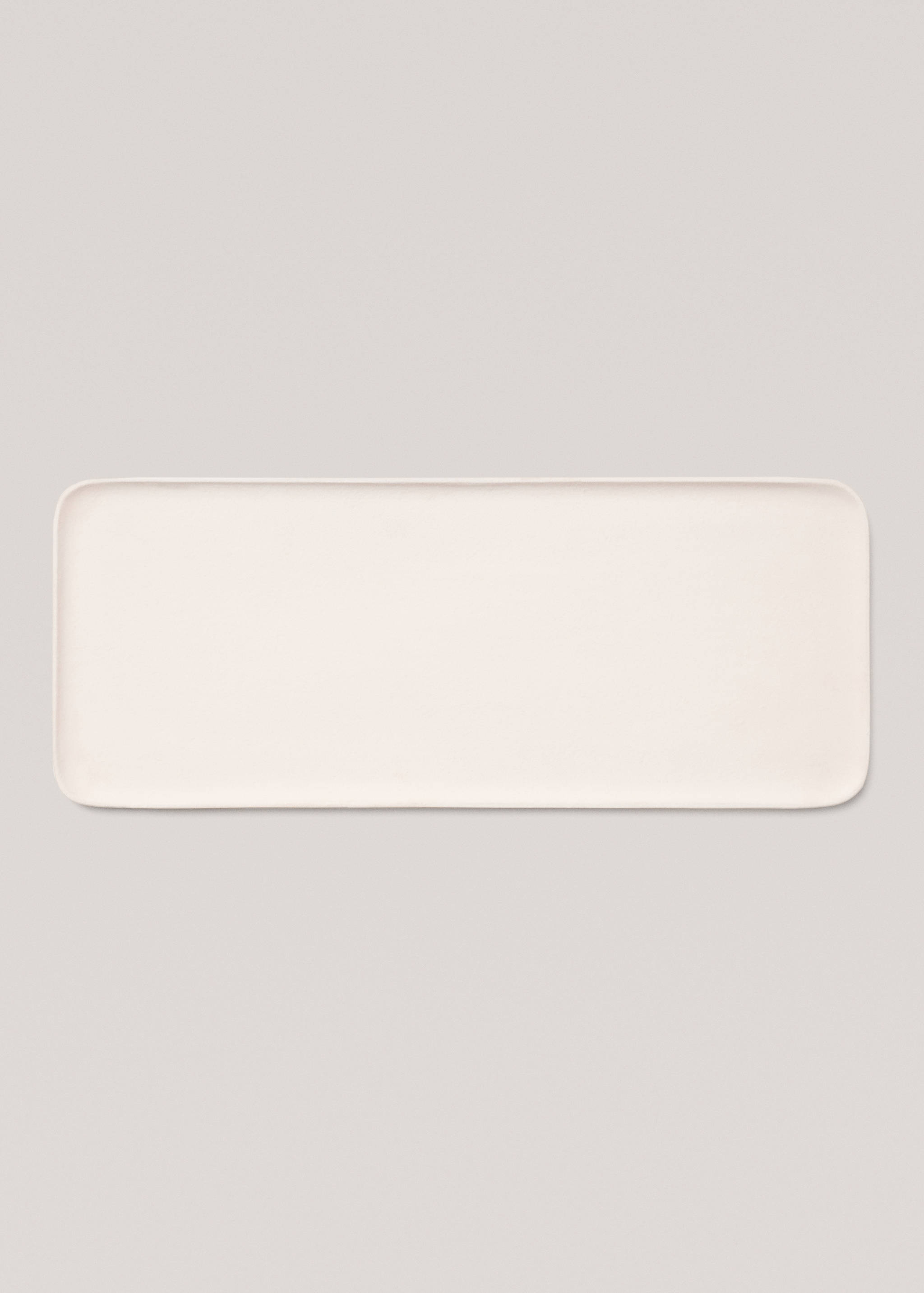 Rectangular metal tray 49.5x20cm - Article without model