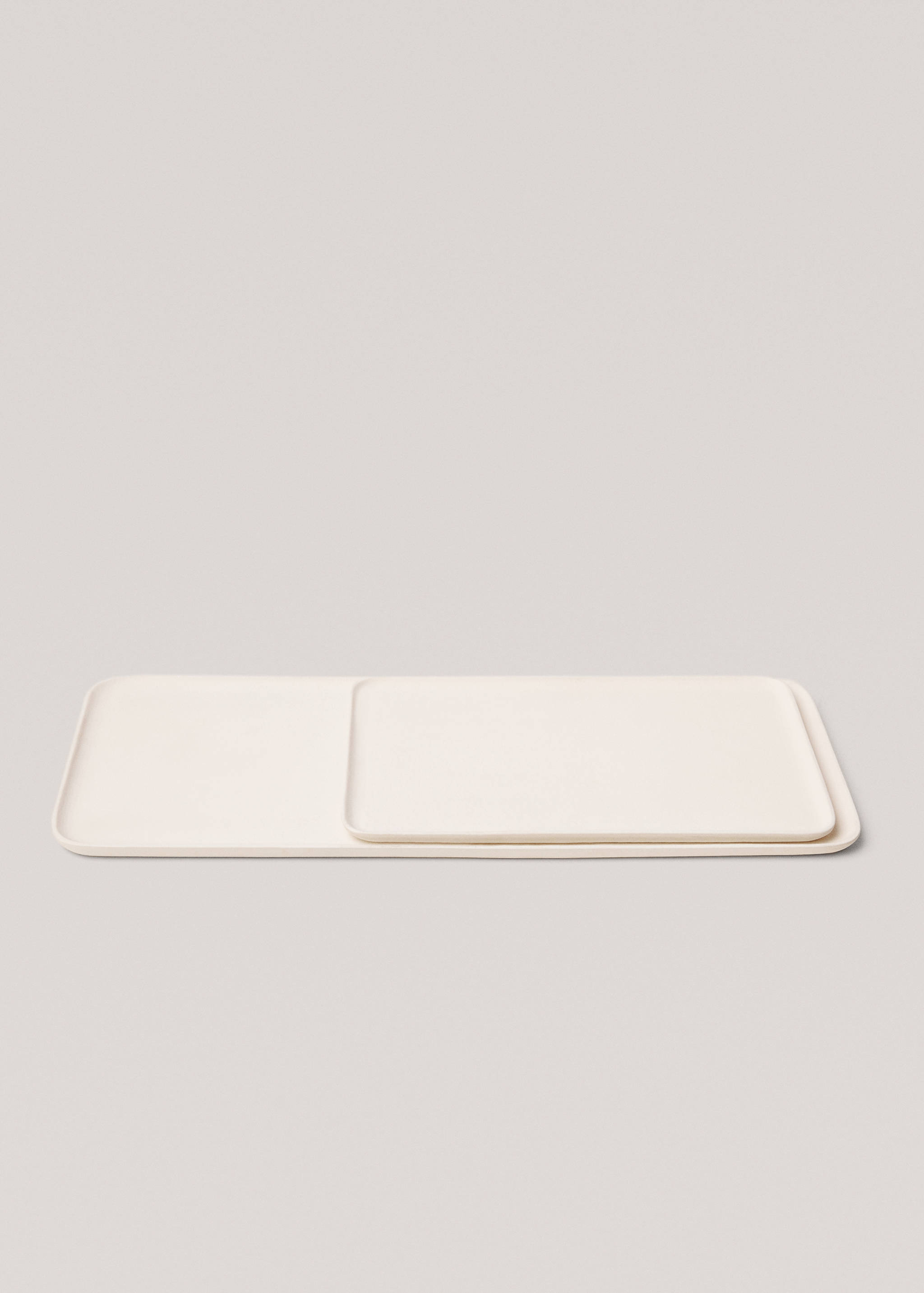 Rectangular metal tray 49.5x20cm - Details of the article 2