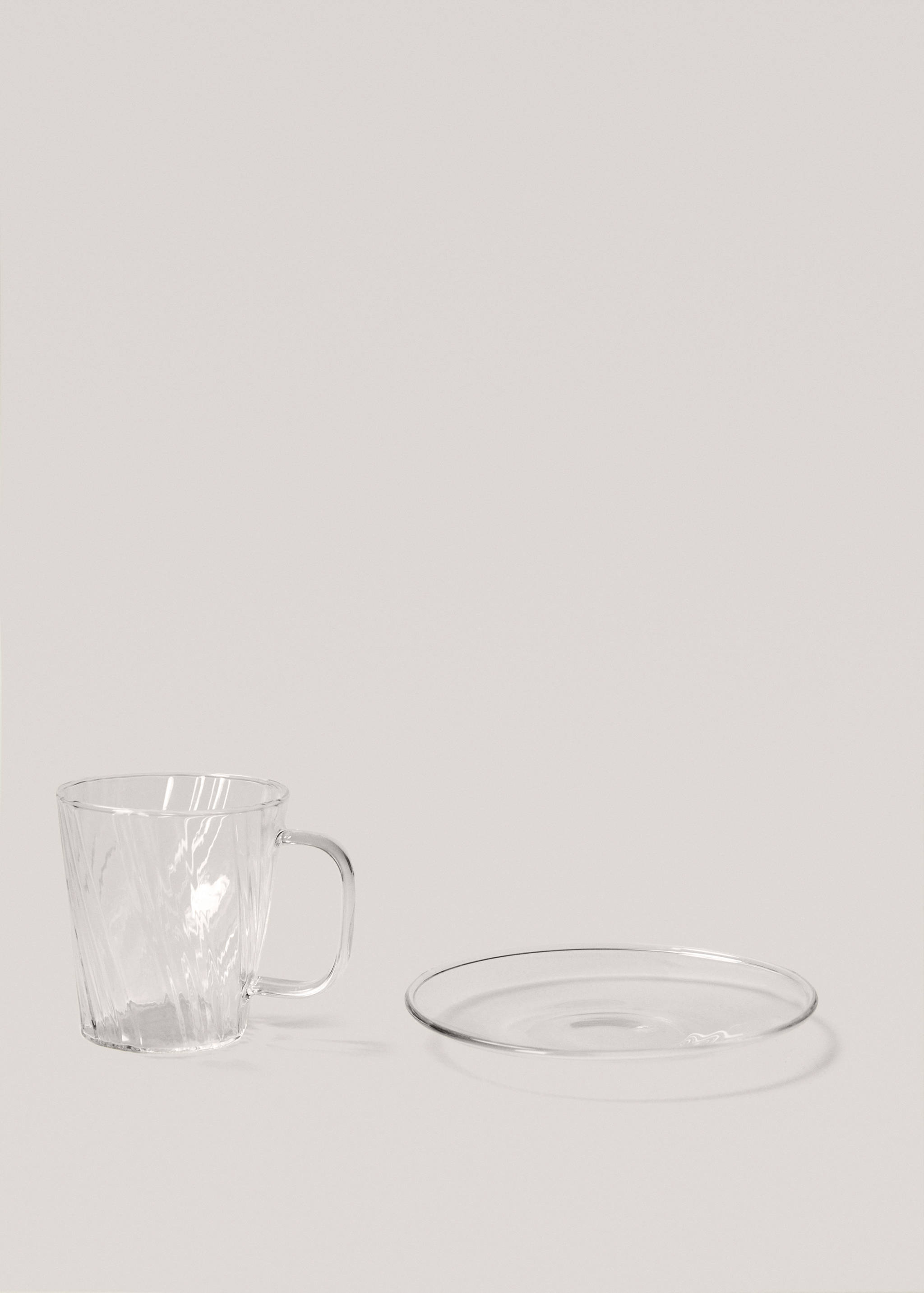 Embossed borosilicate mug 120ml - Details of the article 1
