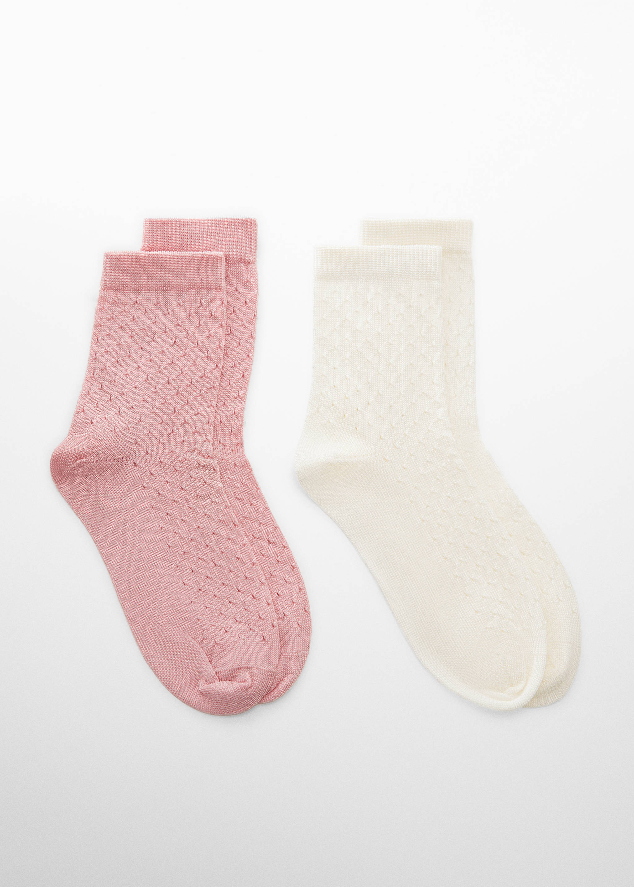 2 knit socks pack - Article without model