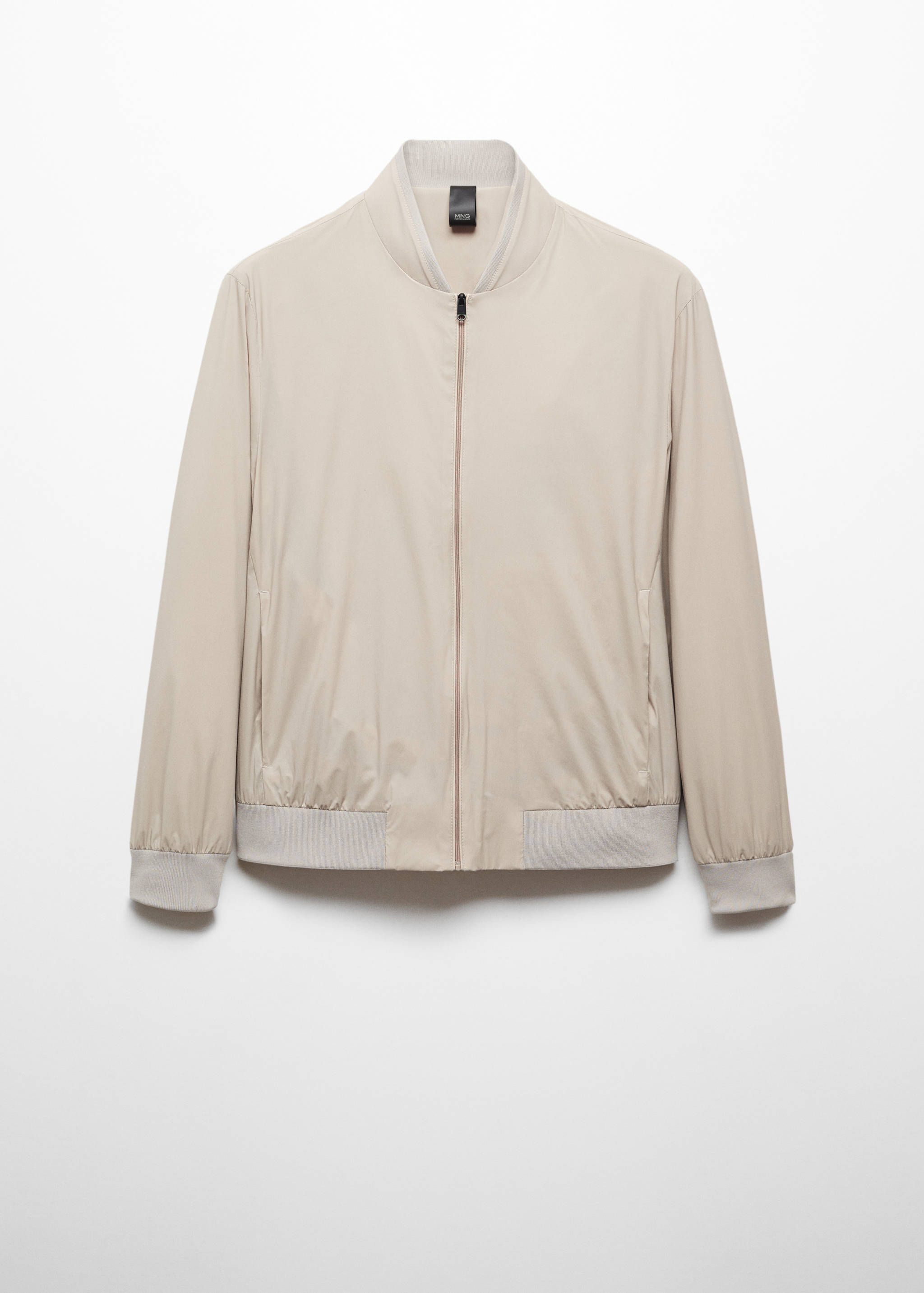 Stretch water-repellent bomber jacket - Article without model