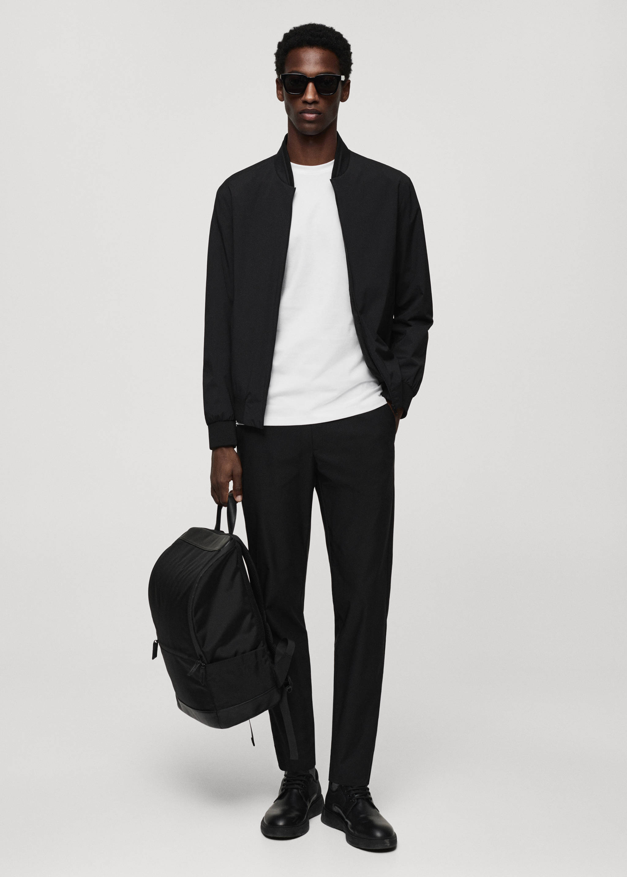 Bomber stretch résistant à l’eau - Plan général