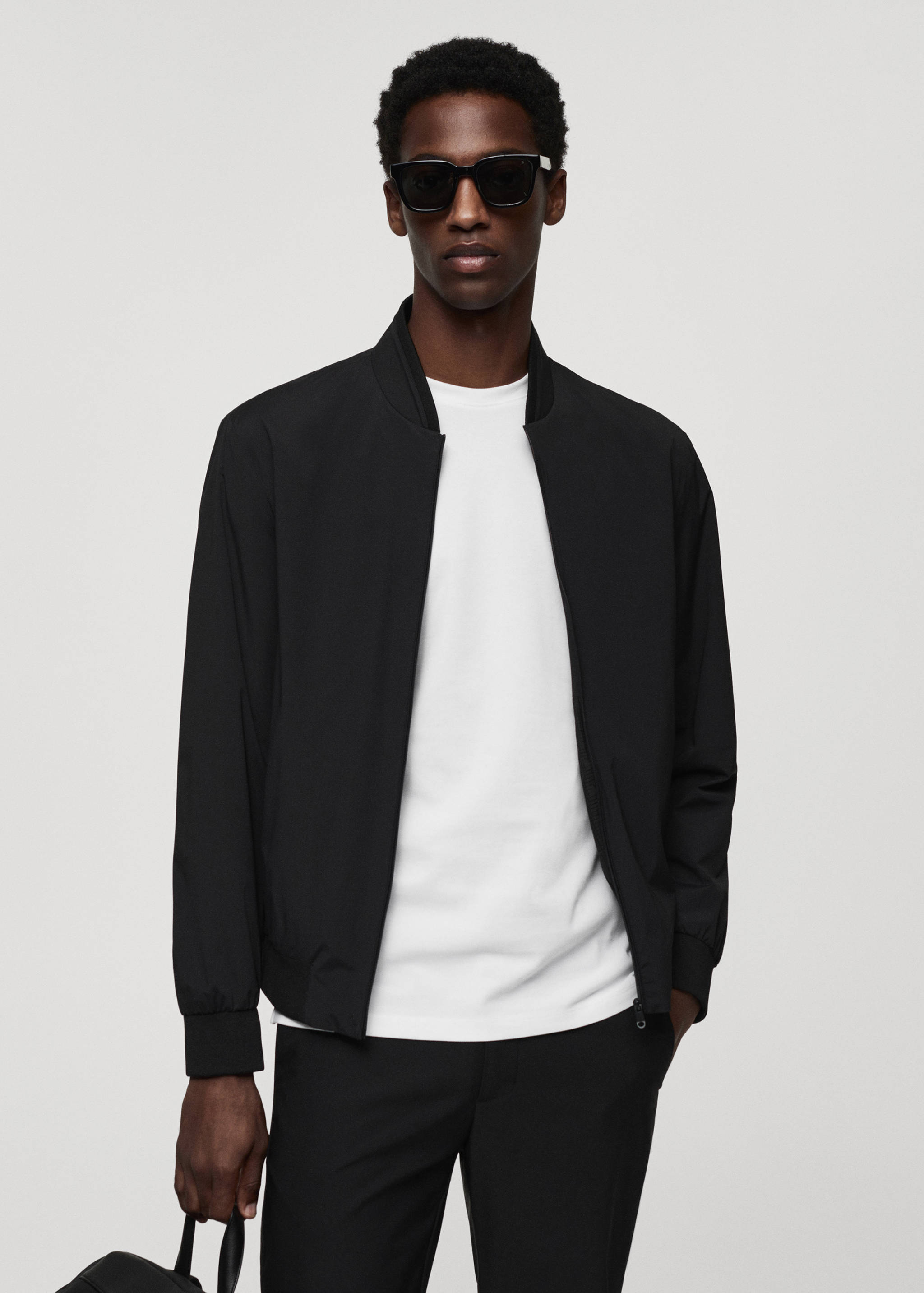 Bomber stretch résistant à l’eau - Plan moyen