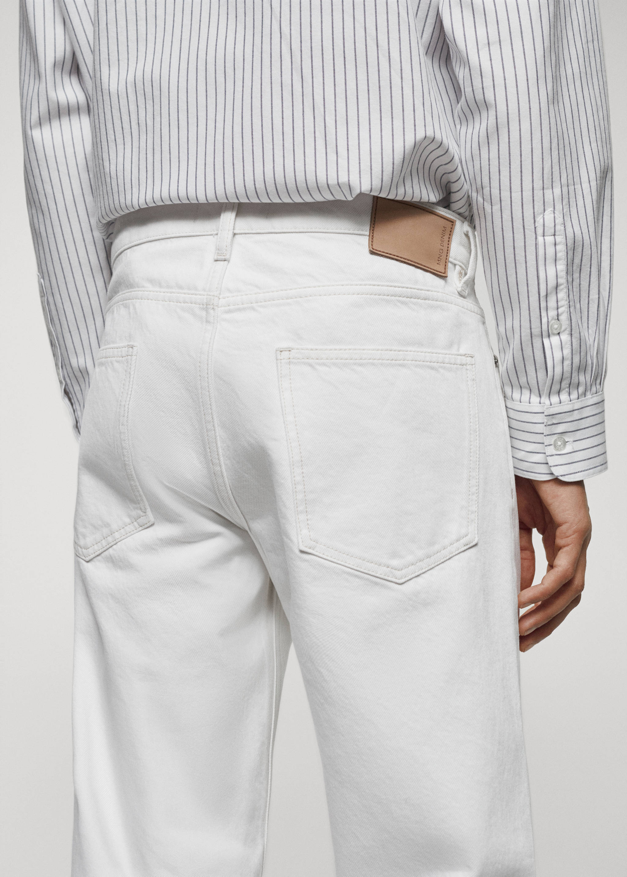 Tapered-fit jeans - Details of the article 4