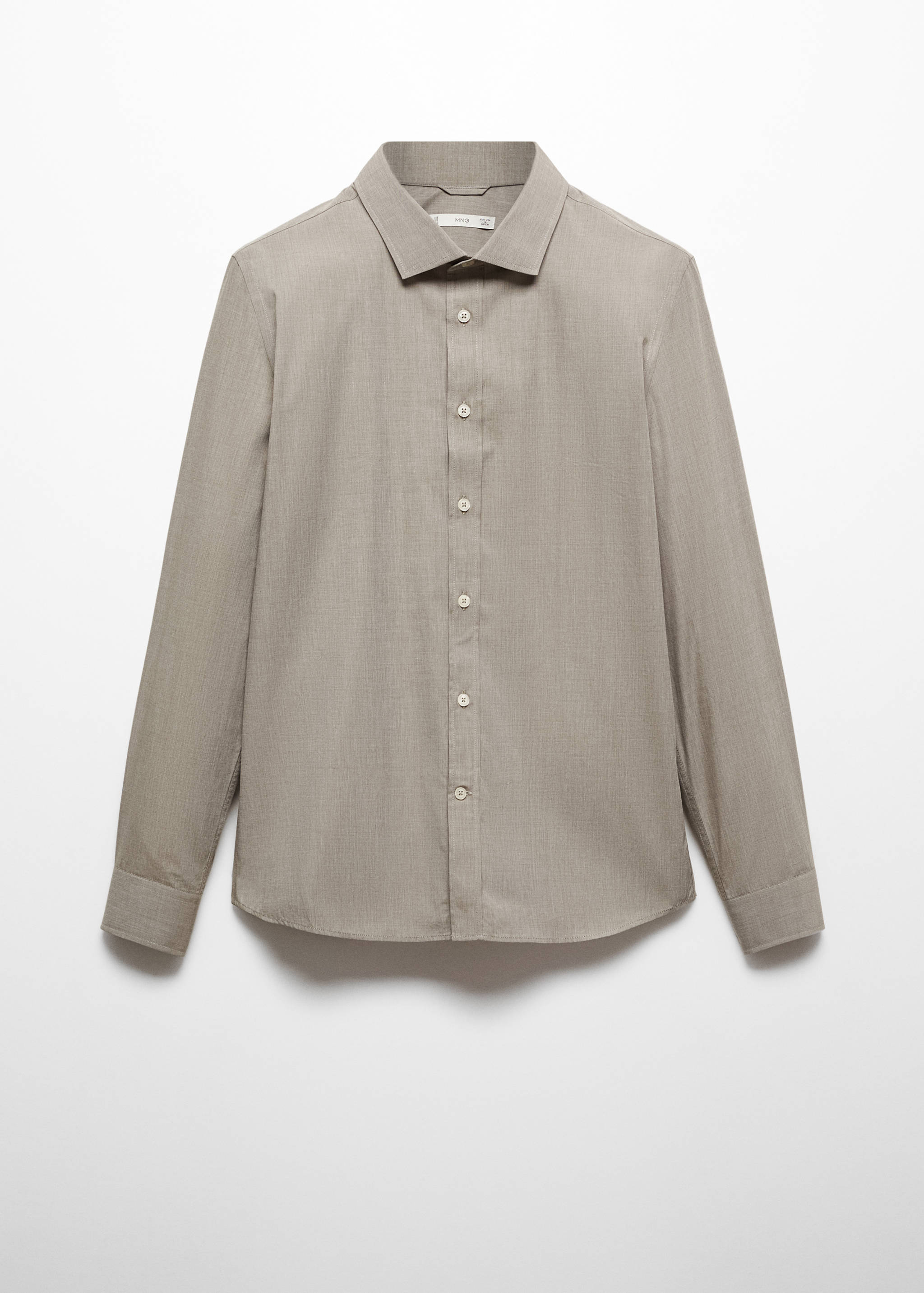 Fil-à-fil cotton shirt - Article without model