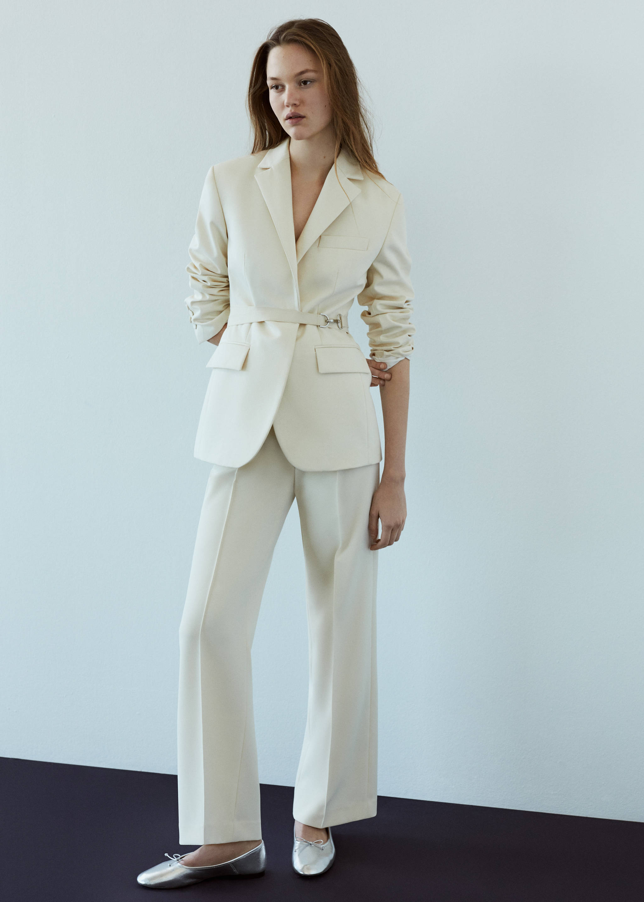 Metallic ballet flats - General plane