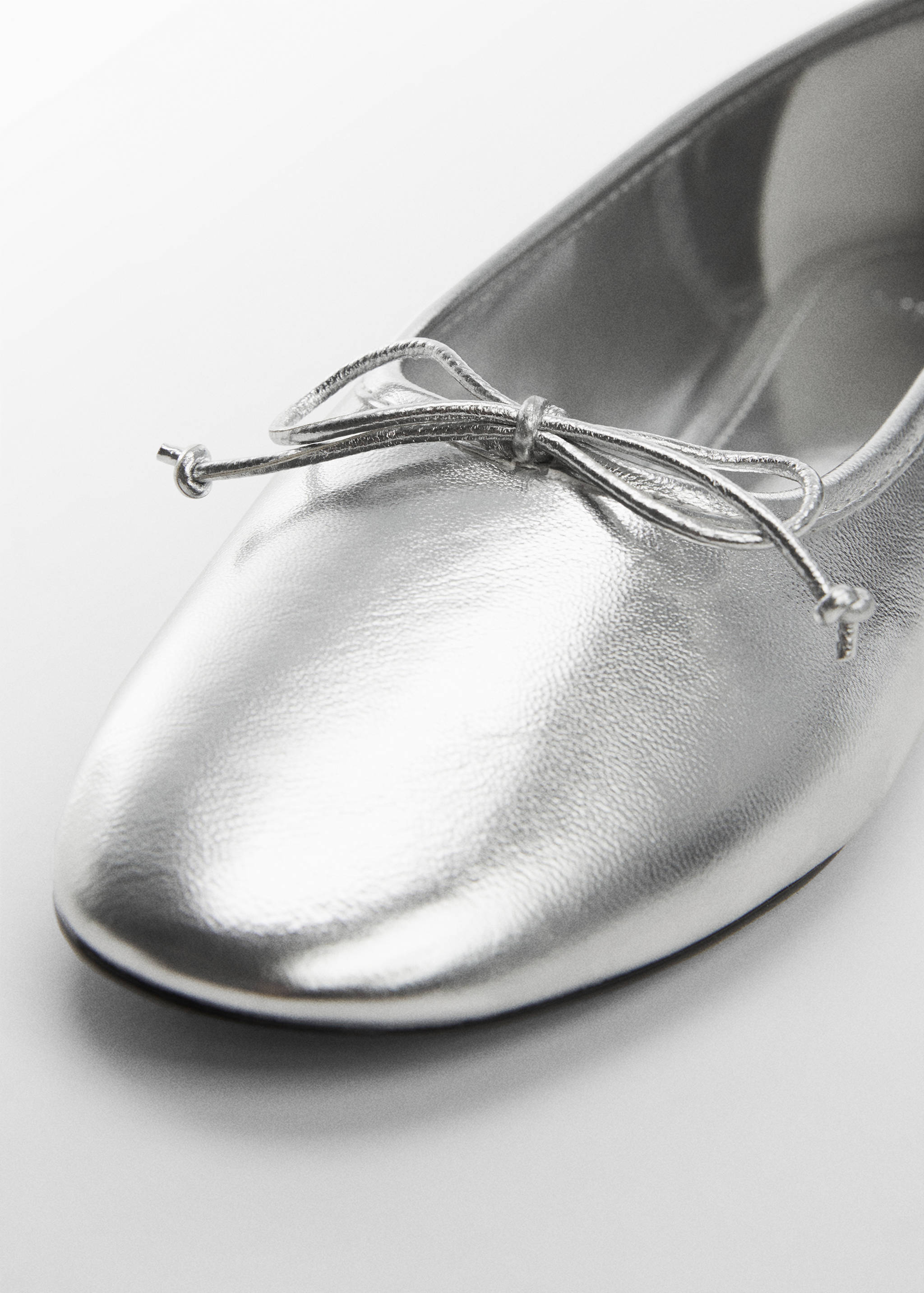 Metallic ballet flats - Details of the article 2