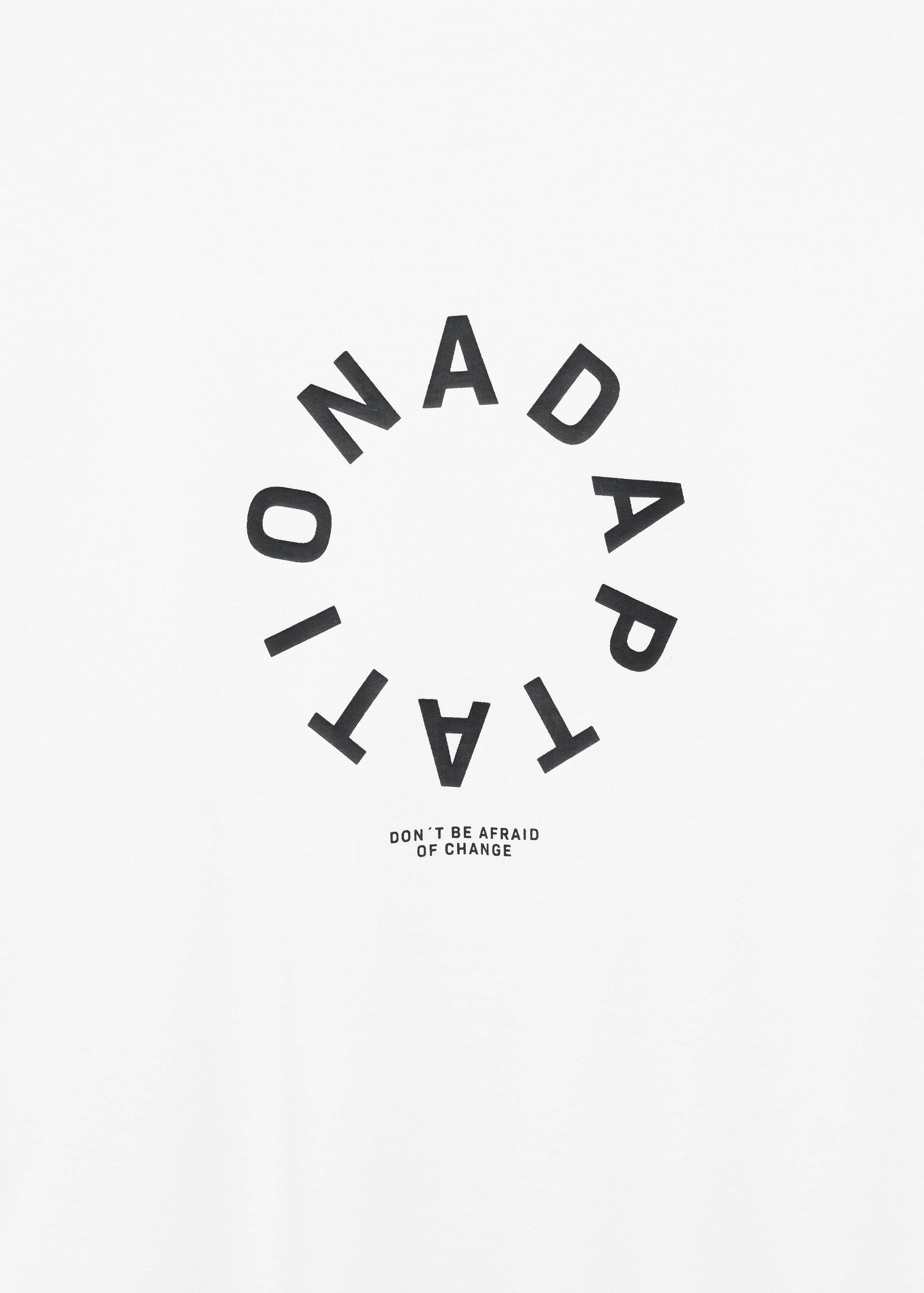 T-shirt 100 % coton détail imprimé - Détail de l'article 8