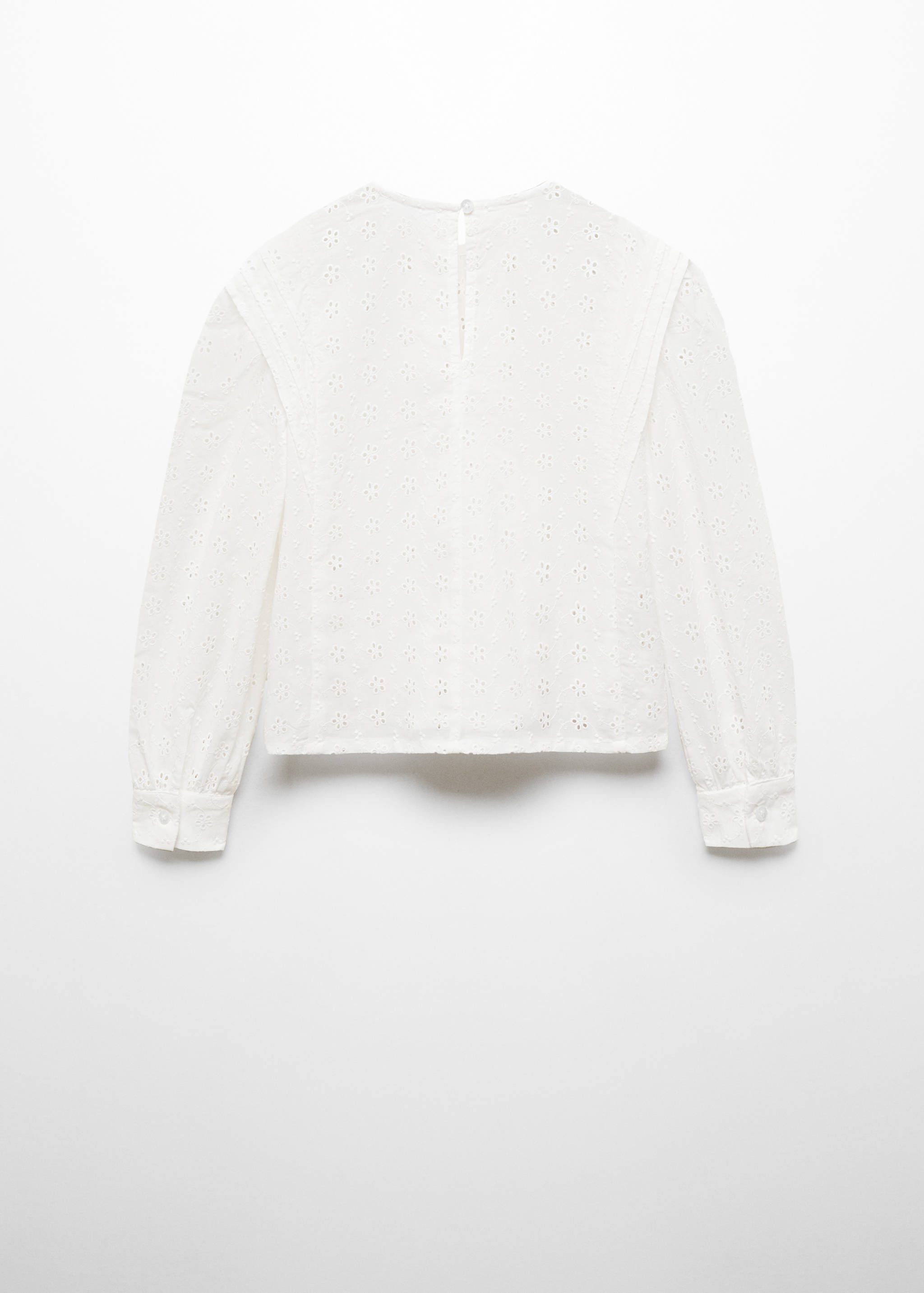 Blouse broderie florale - Verso de l’article