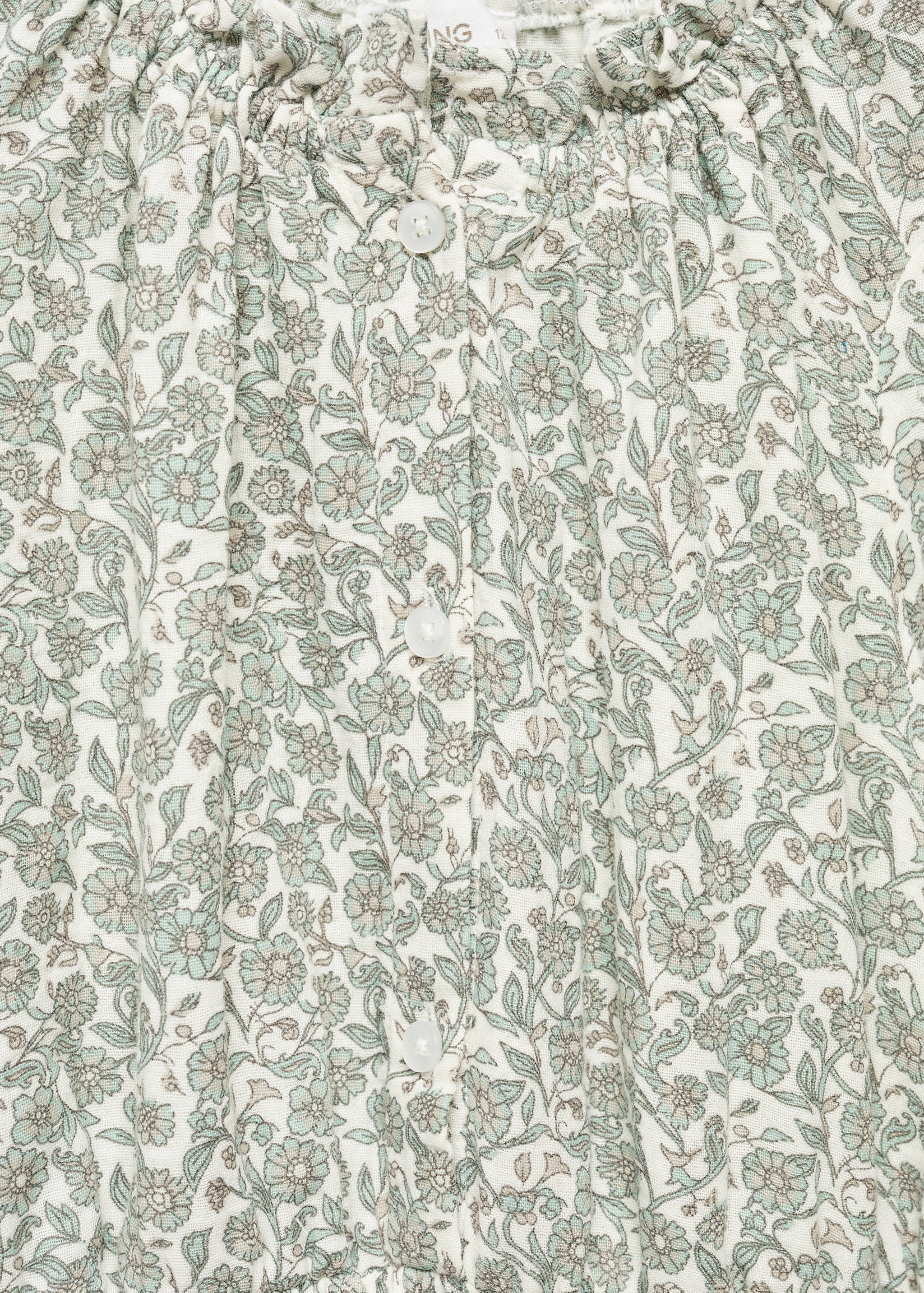 Ruffled printed dress - Details of the article 8