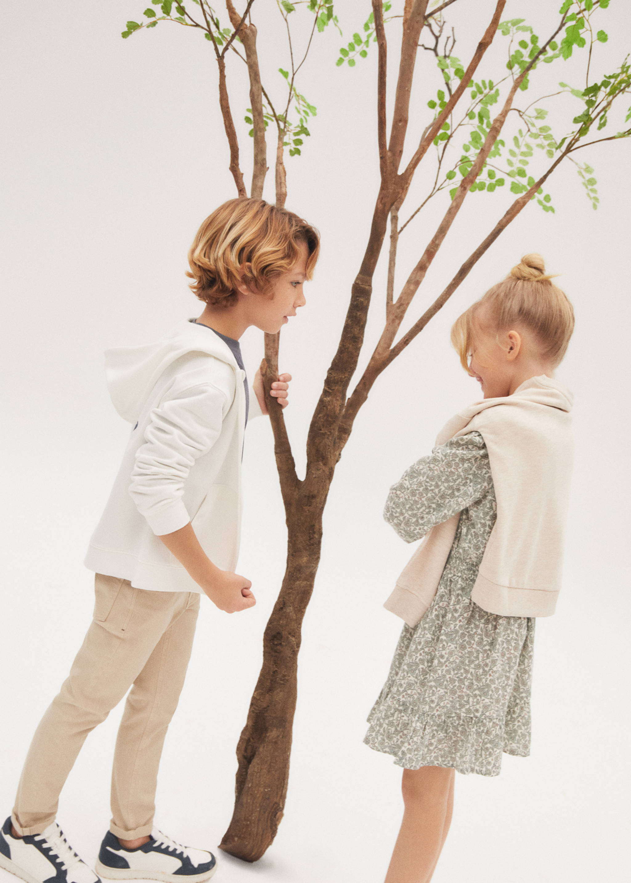 Ruffled printed dress - Details of the article 5